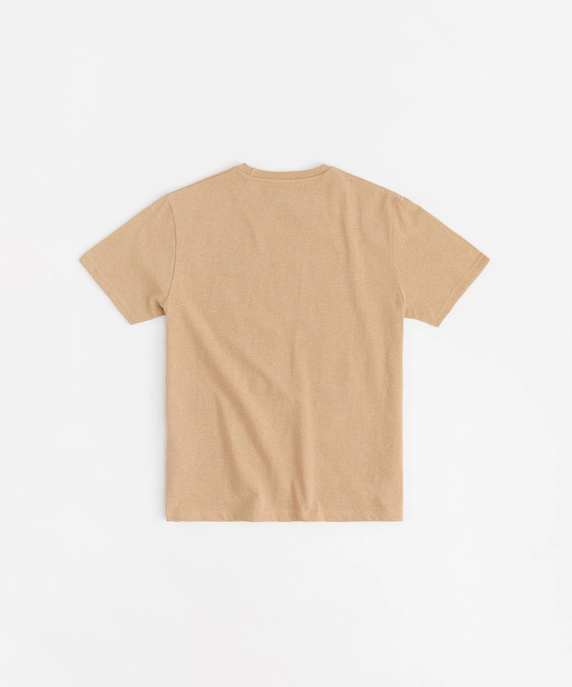 All We Trust is Us Embroidered Short Sleeve Tee - Khaki - Image 3