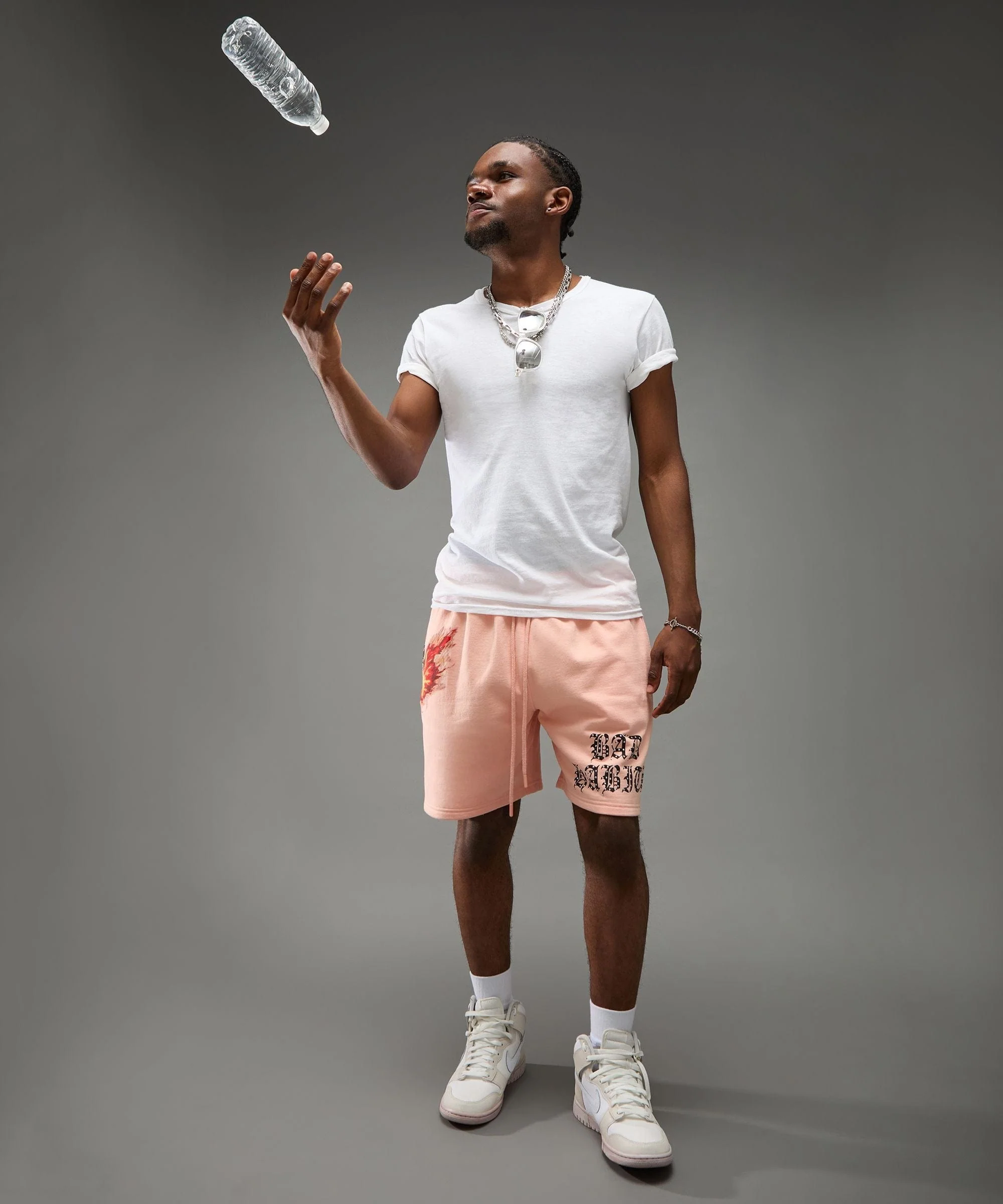 Bad Habits Studded Rose Short - Image 14