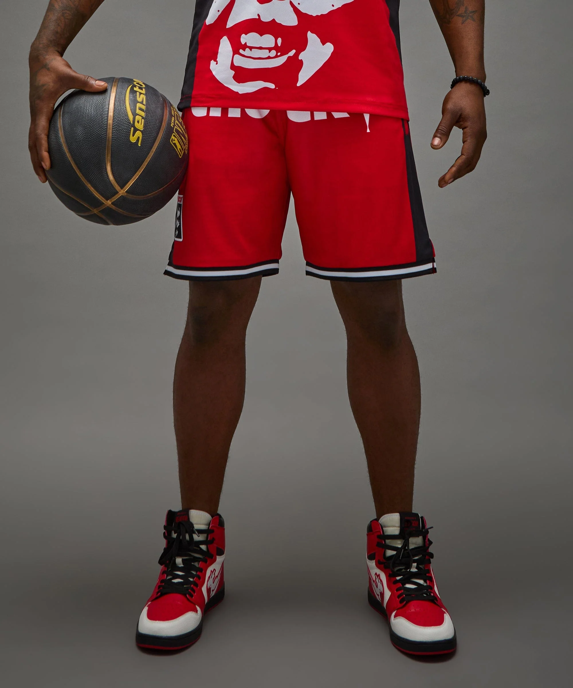 Chucky Basketball Short - Red - Image 5