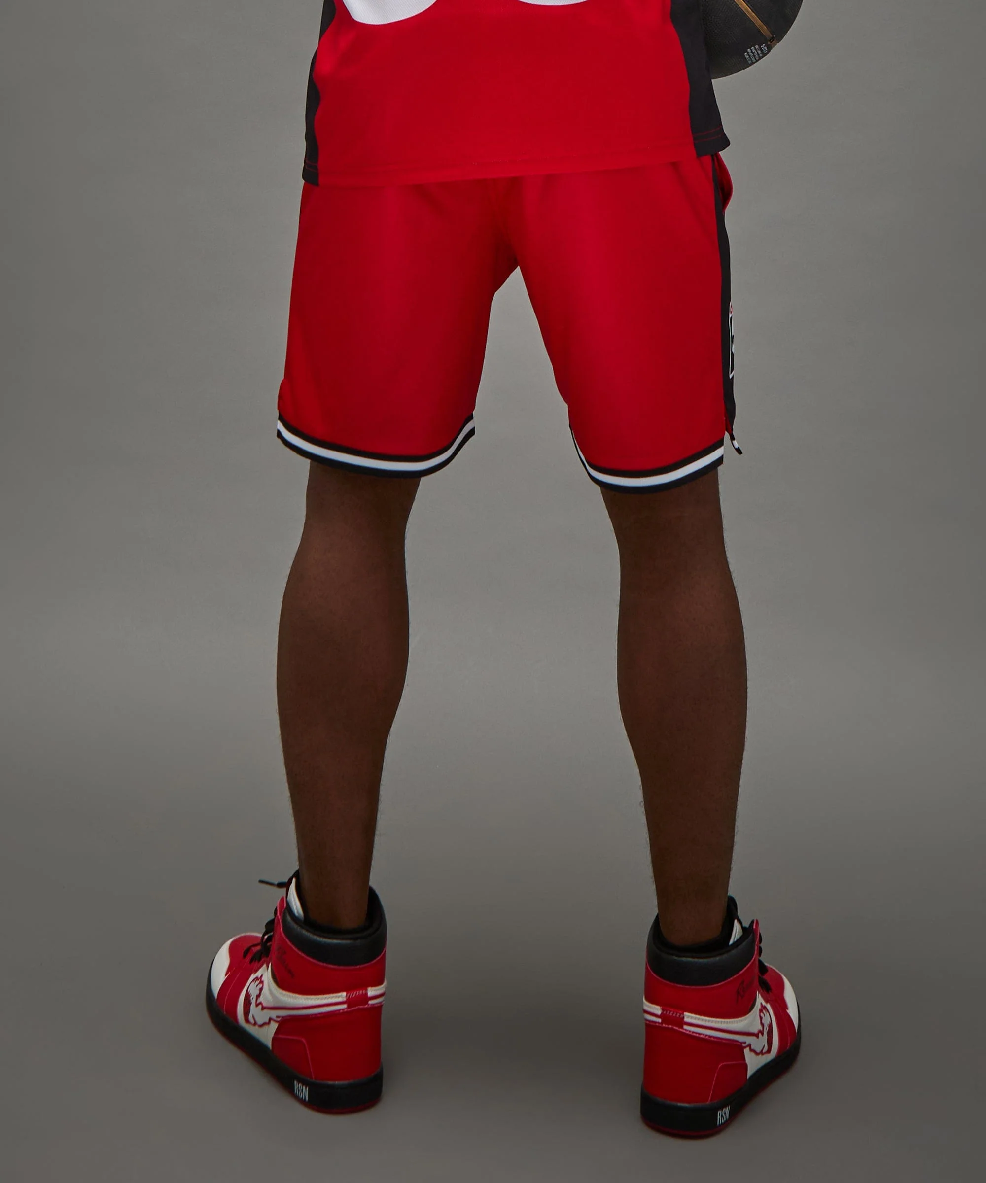 Chucky Basketball Short - Red - Image 6