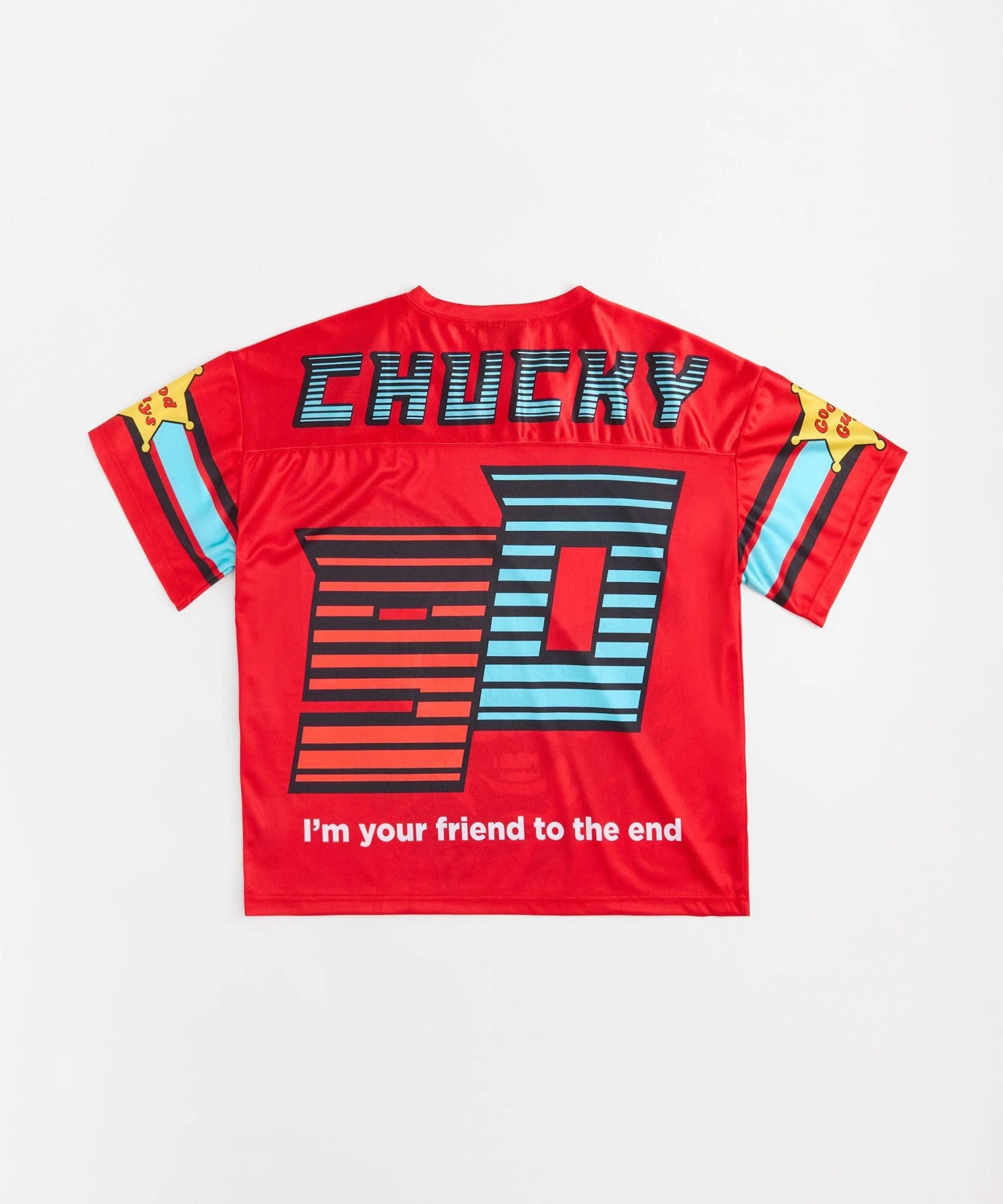 Chucky Football Jersey - Red - Image 2