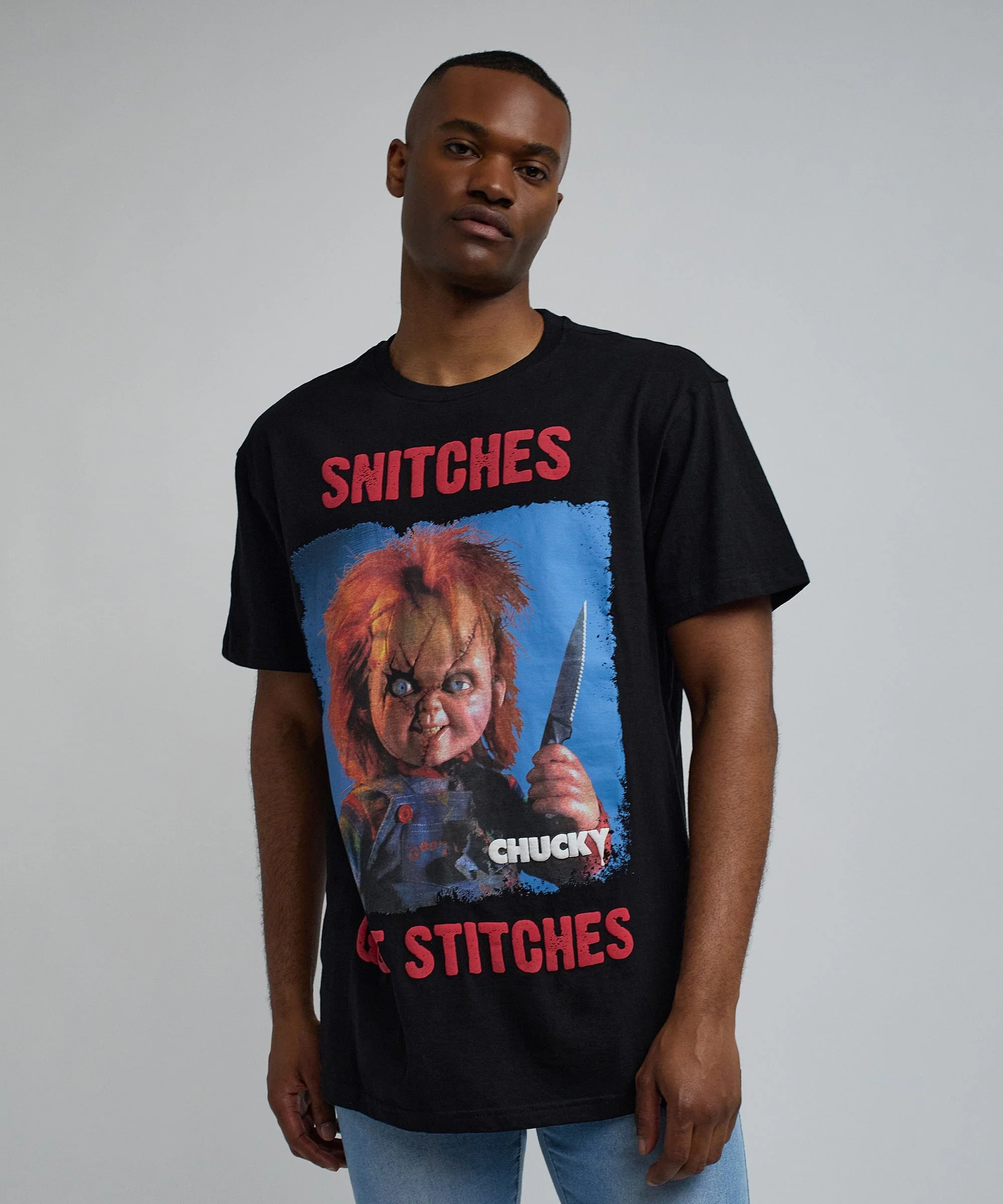 Chucky Snitches Short Sleeve Tee - Black - Image 8