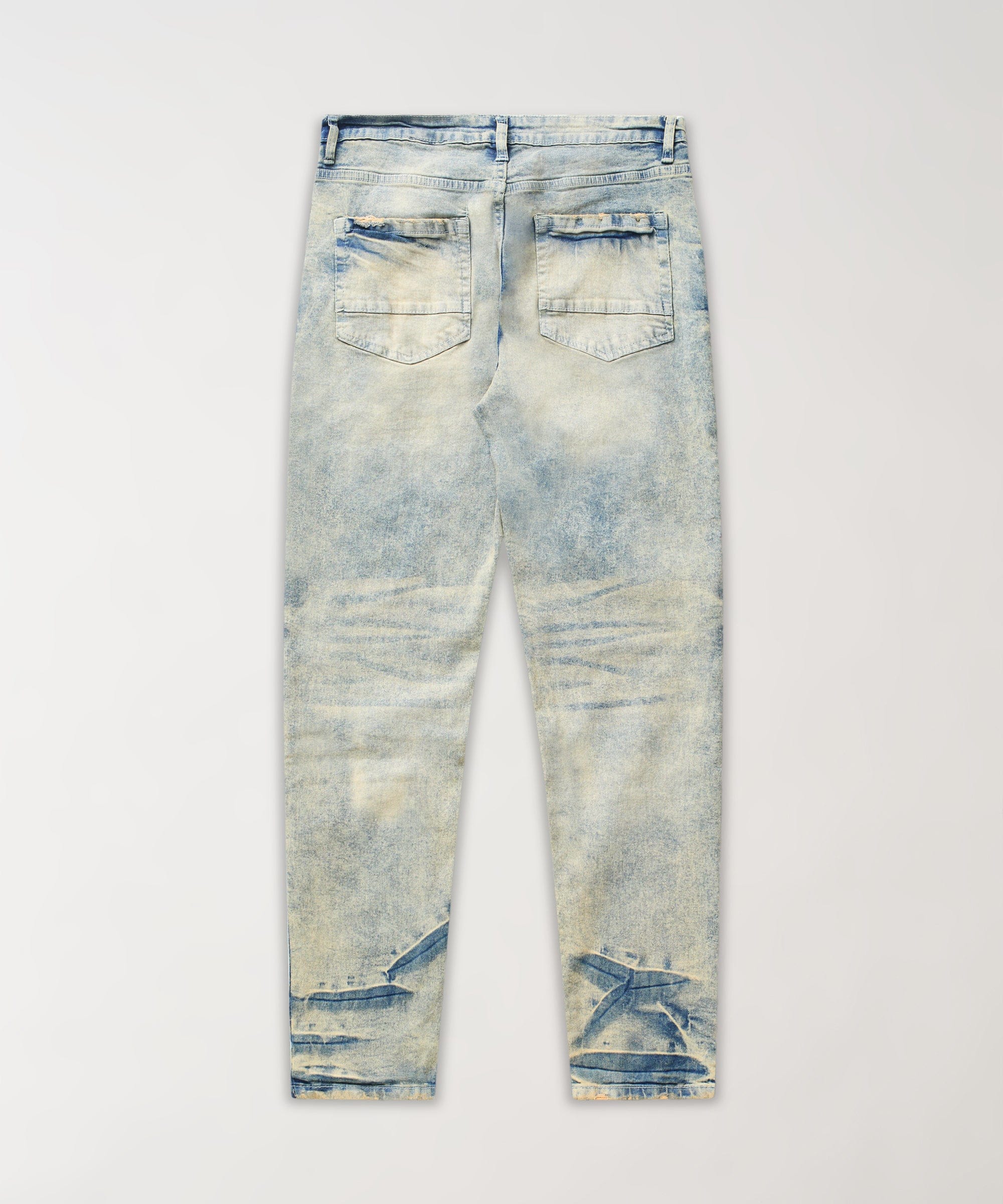 Clubhouse Distressed Denim Pants - Medium Indigo - Image 2