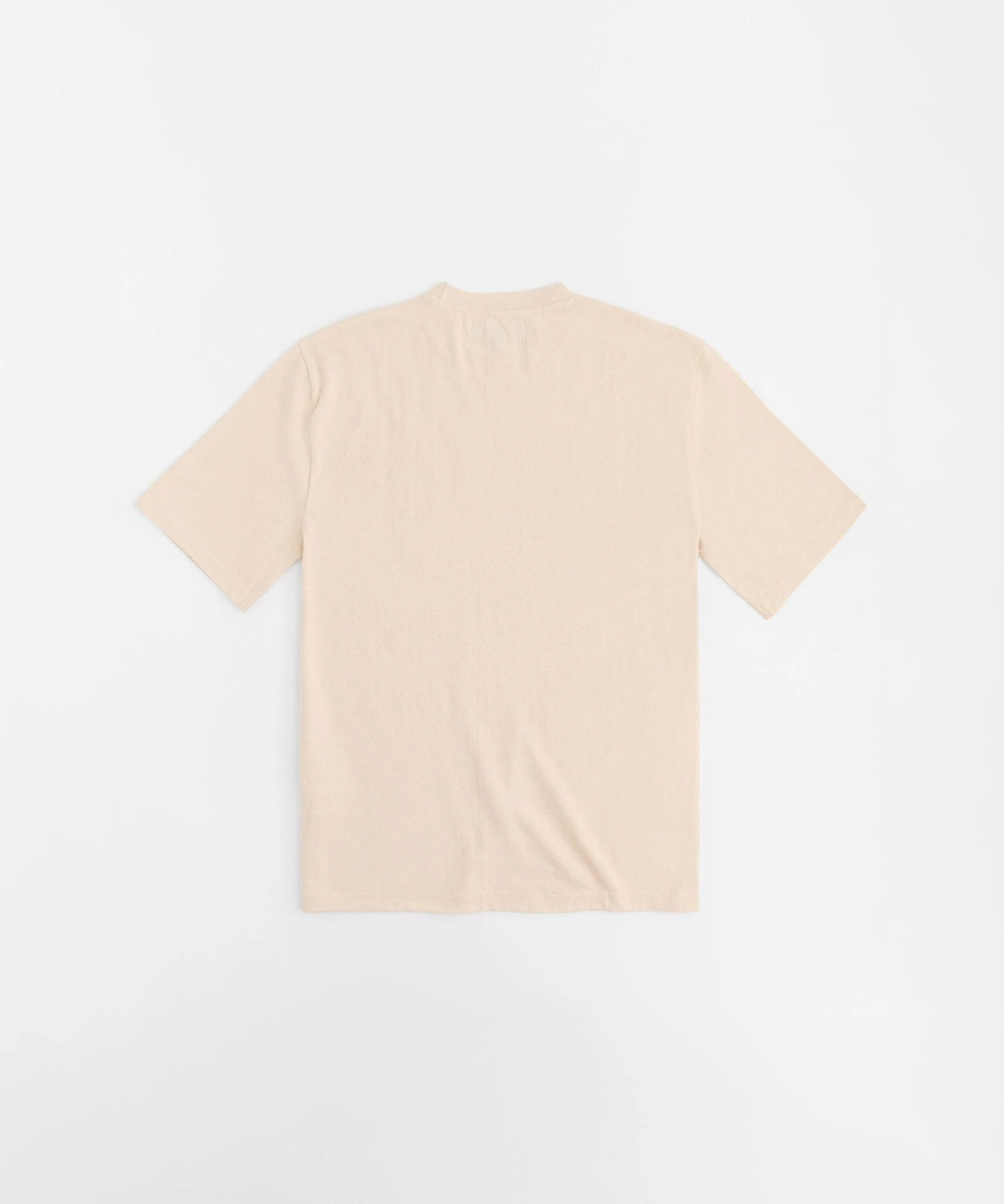 Cross Applique Short Sleeve Tee - Cream - Image 4