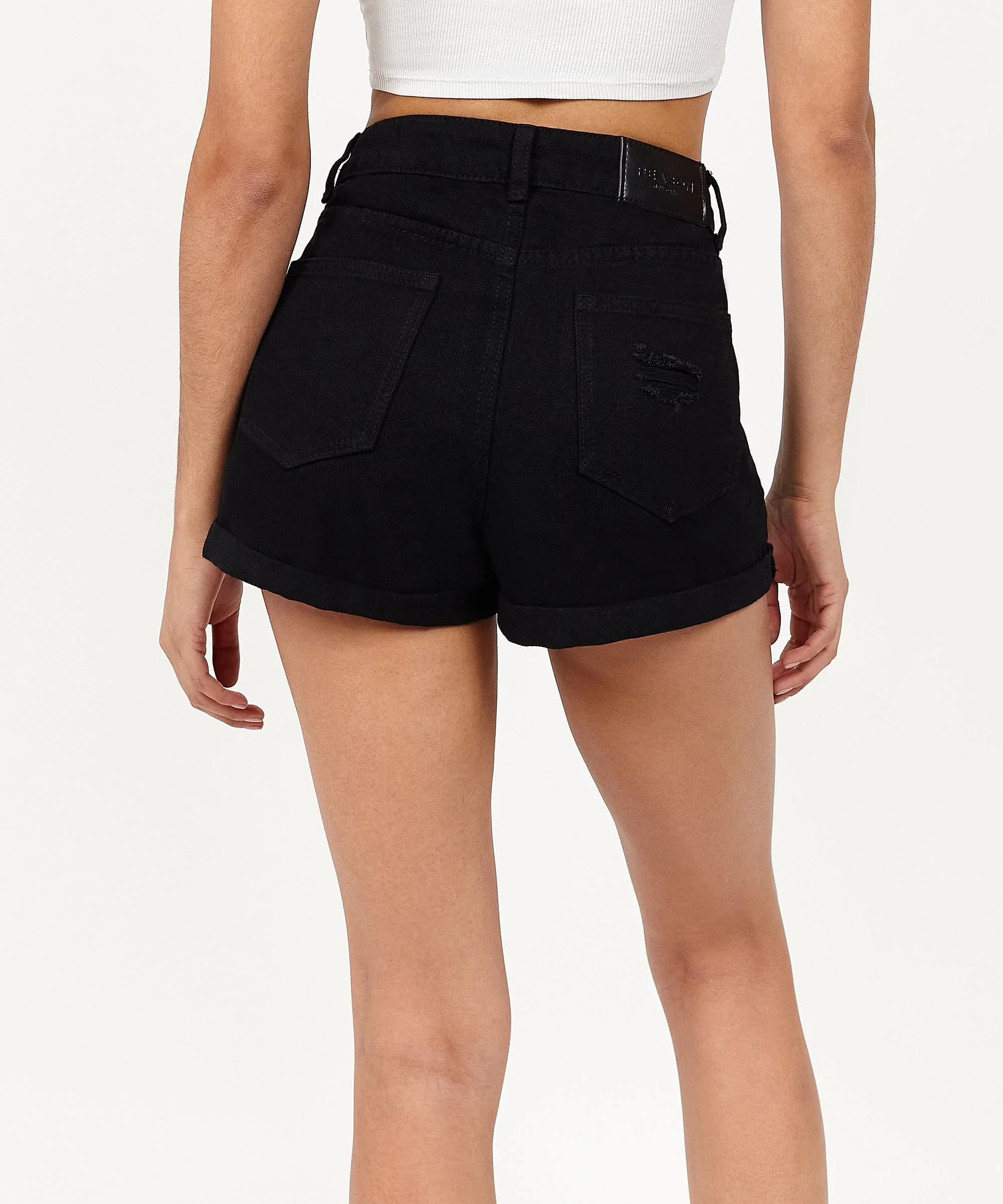 Womens Mila Denim Shorts - Image 7