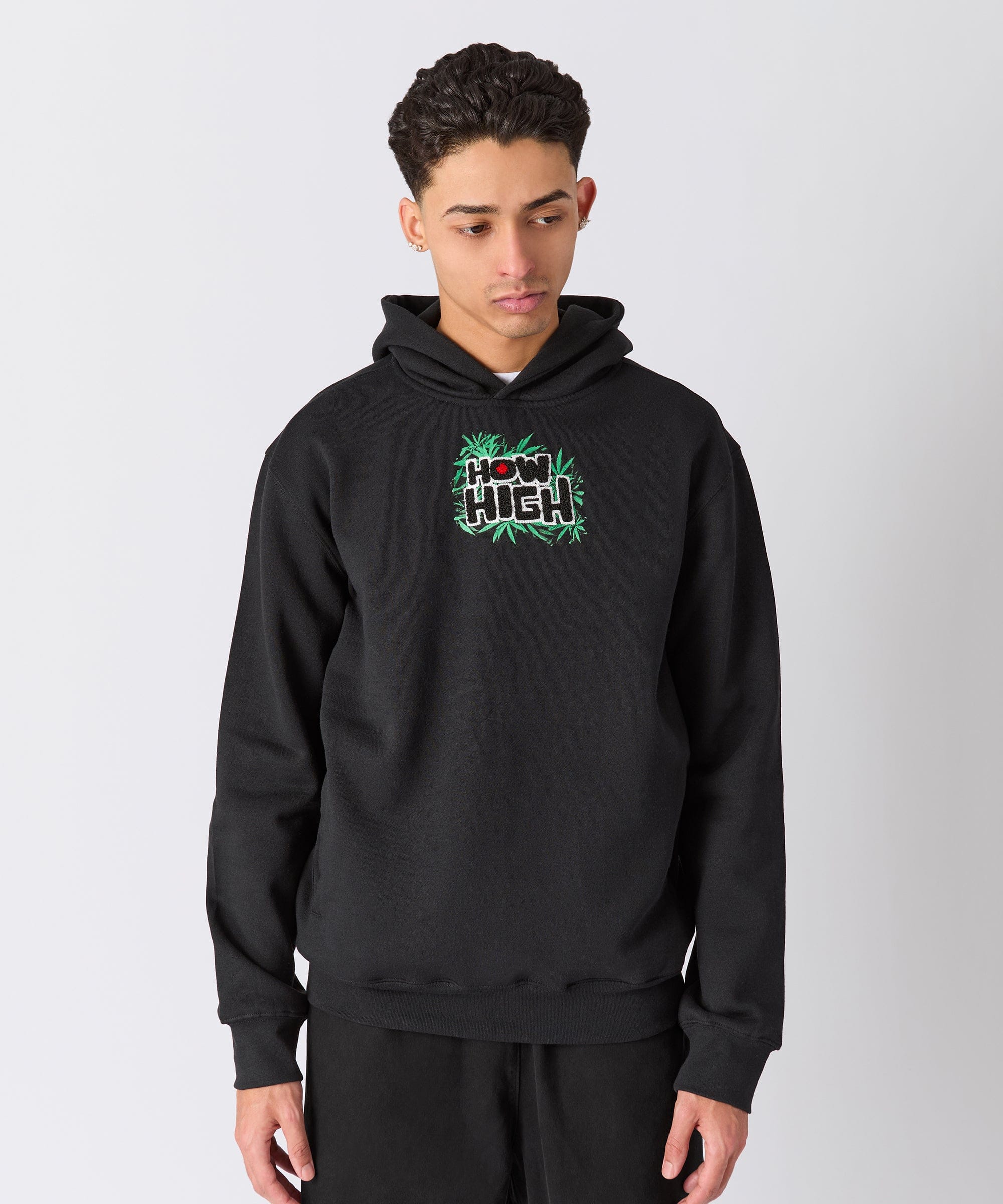 Degrees All Rolled Up How High Hoodie - Black - Image 5