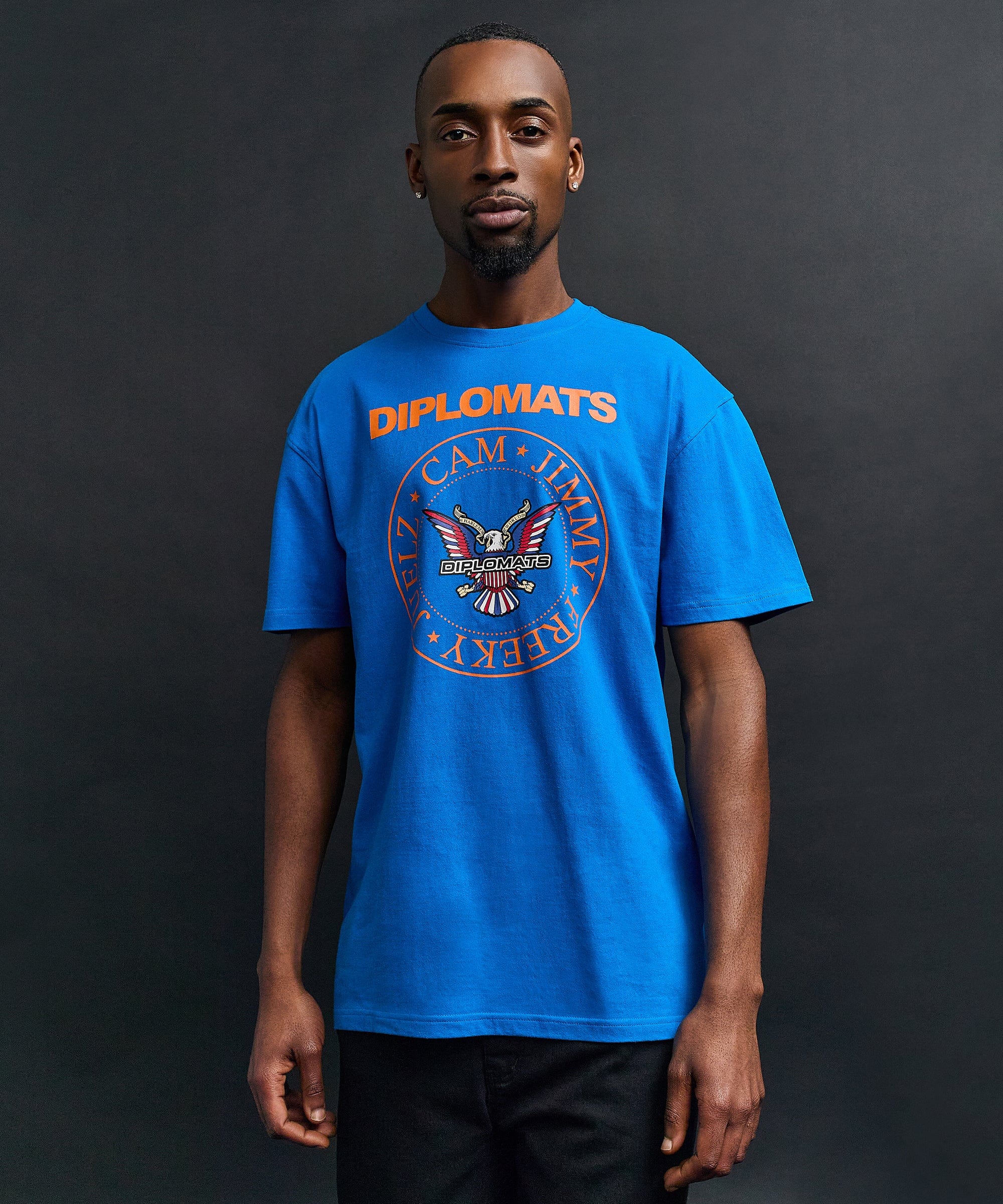 Downtown Short Sleeve Tee - Blue - Image 2