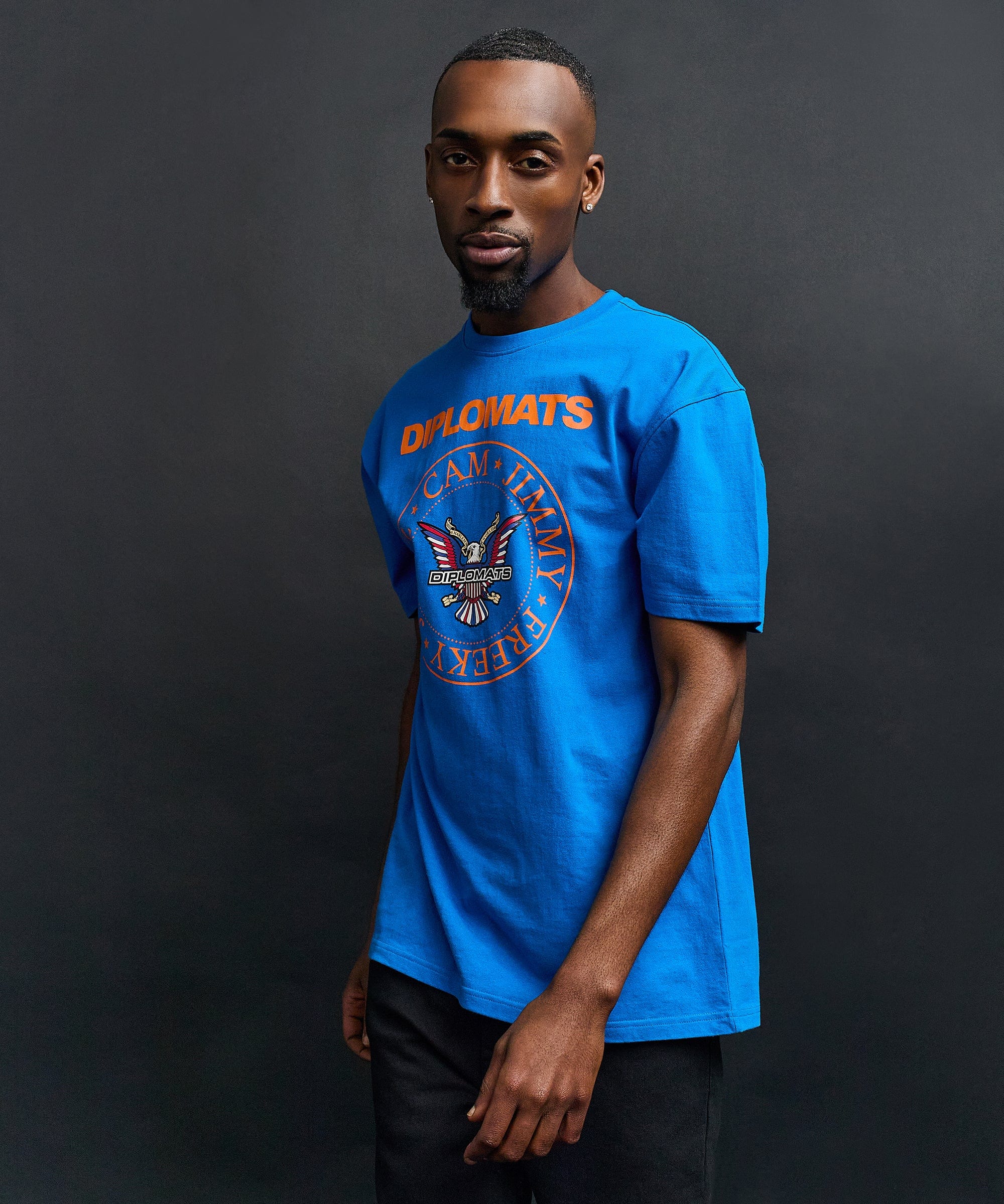 Downtown Short Sleeve Tee - Blue - Image 3