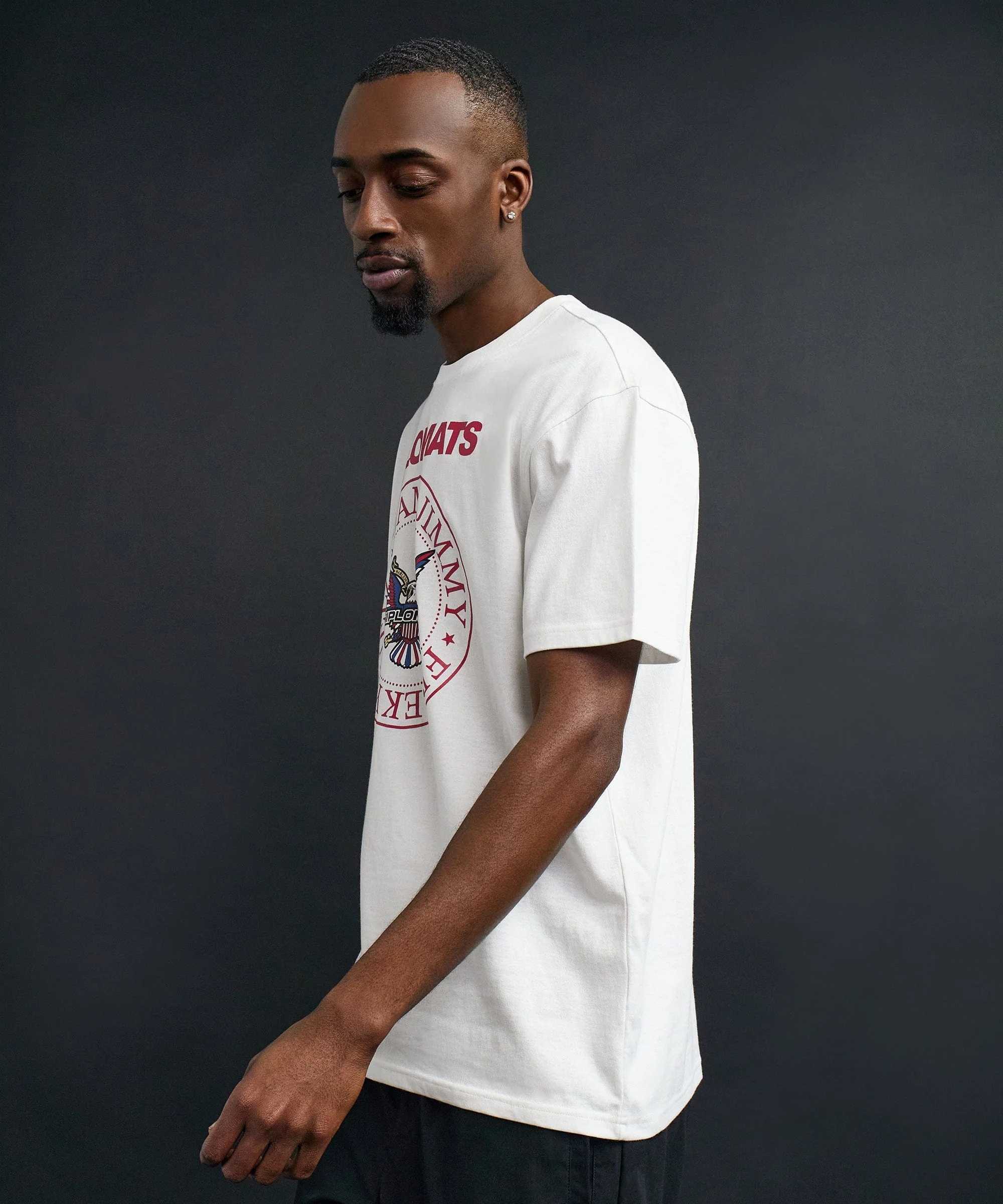Downtown Short Sleeve Tee - White - Image 7