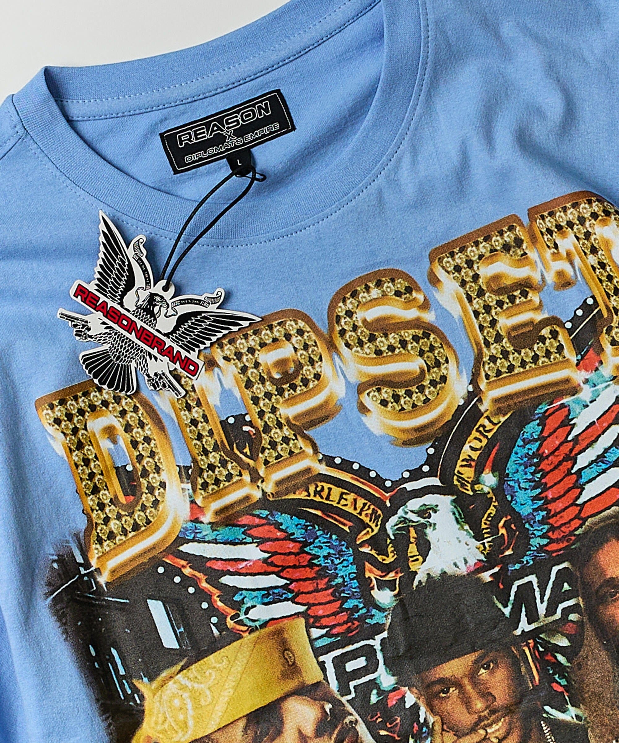 Forever Short Sleeve Tee - Light Blue - Image 2