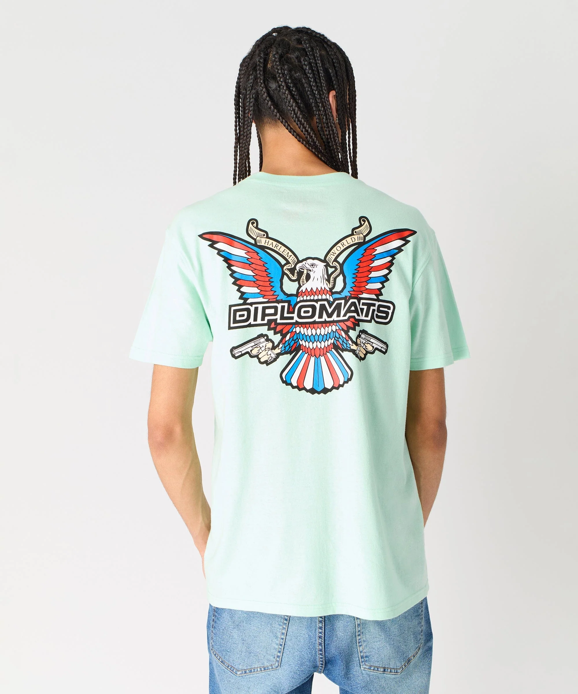 Portrait Short Sleeve Tee - Teal - Image 9