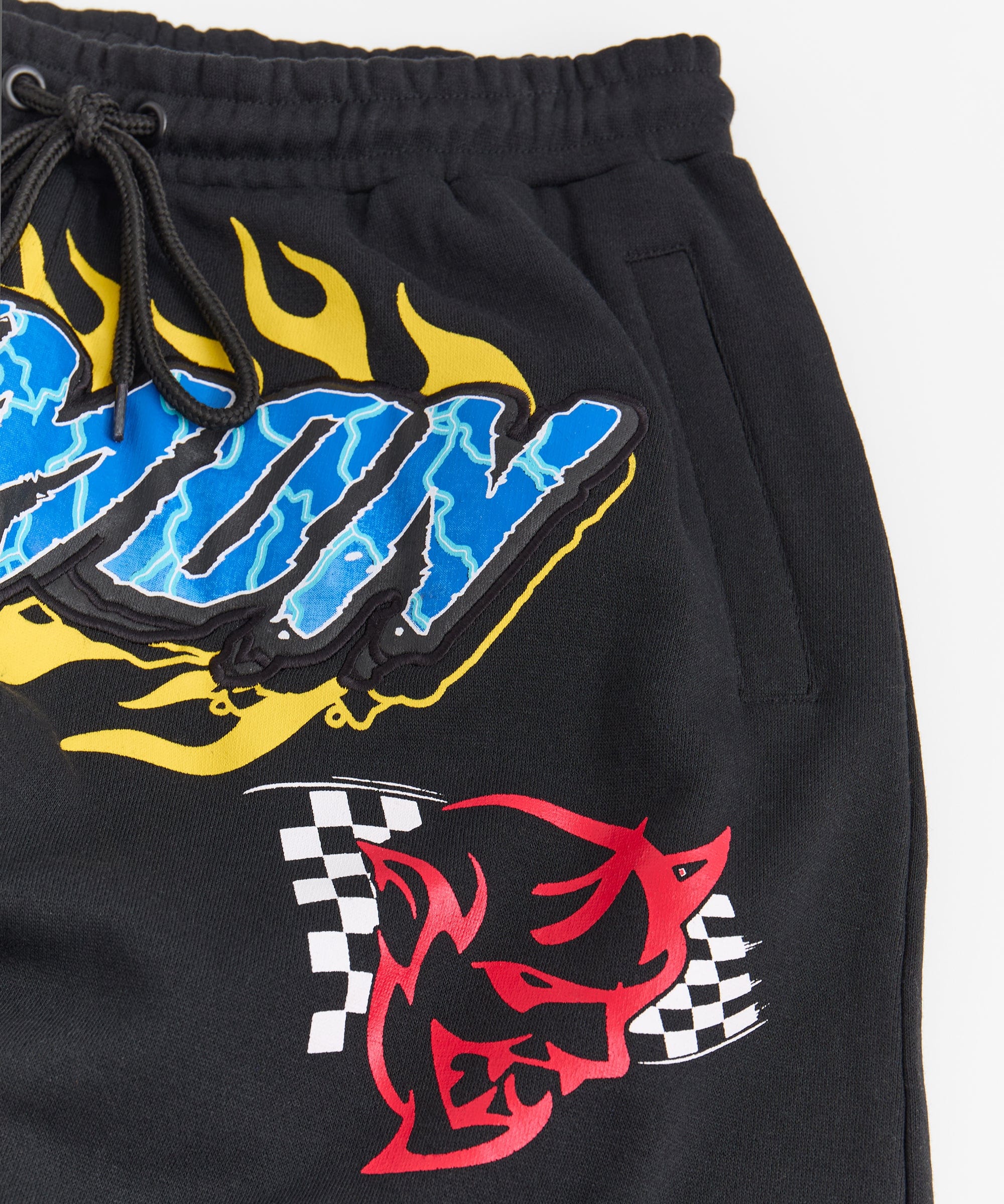 Dodge Demon Applique Sweatpants - Black - Image 2