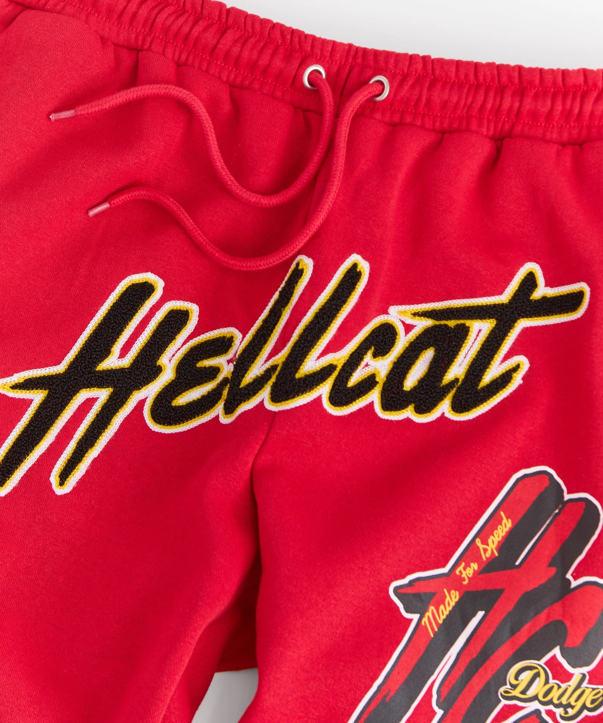 Dodge Hellcat Chenille Patched Sweats - Red - Image 2