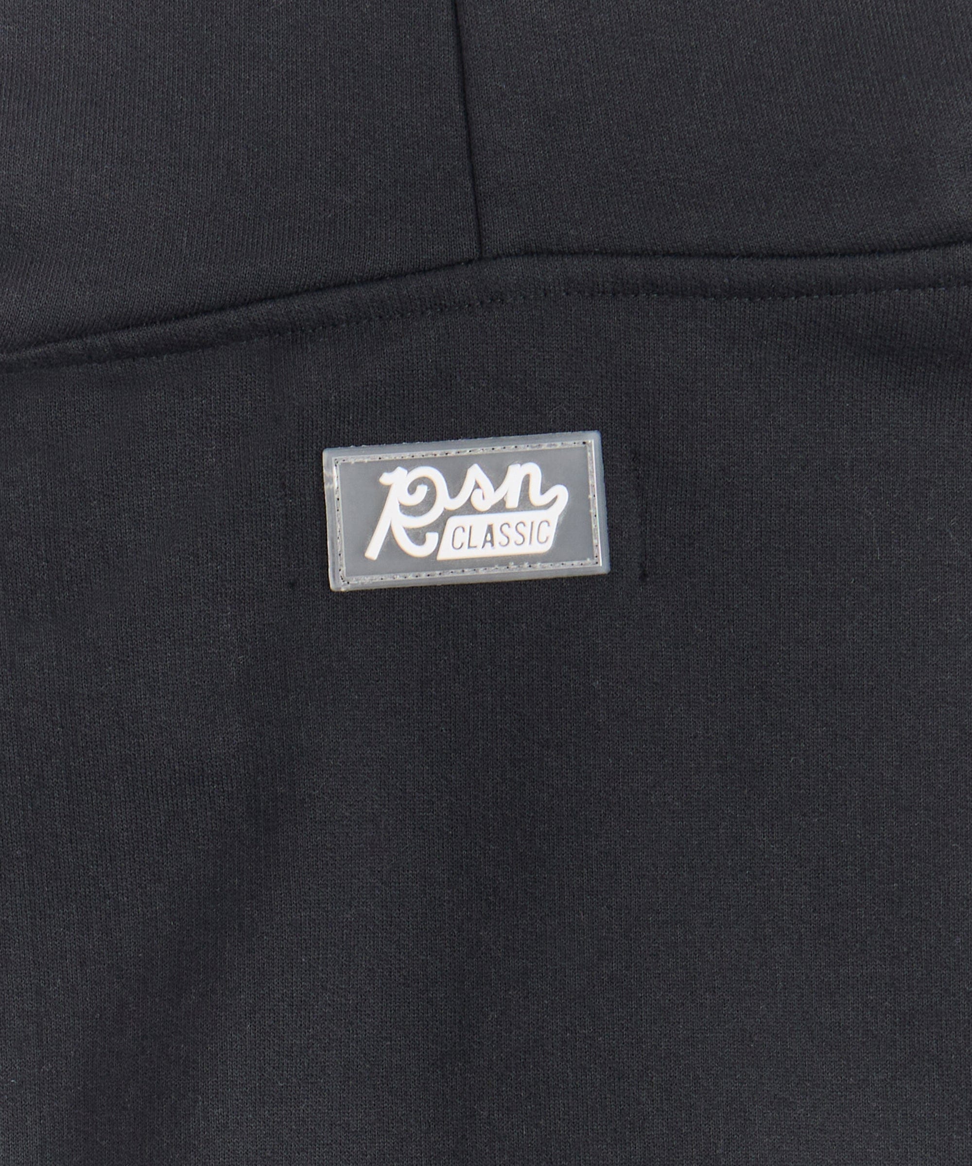 Essential Heavyweight Fleece Baggy Fit Comfy Hoodie - Black - Image 4