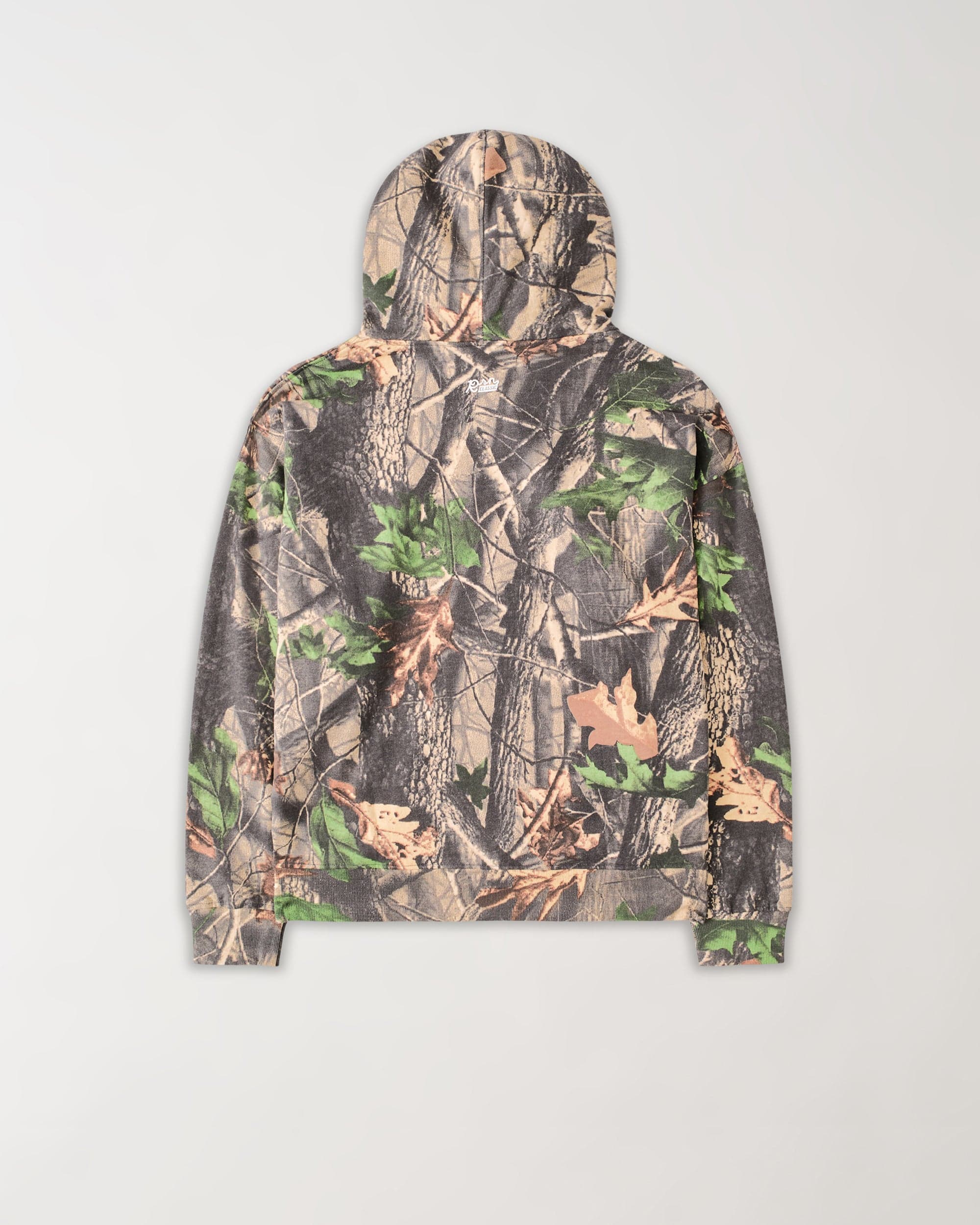 Essential Heavyweight Fleece Baggy Fit Hoodie - Brown Tree - Image 2