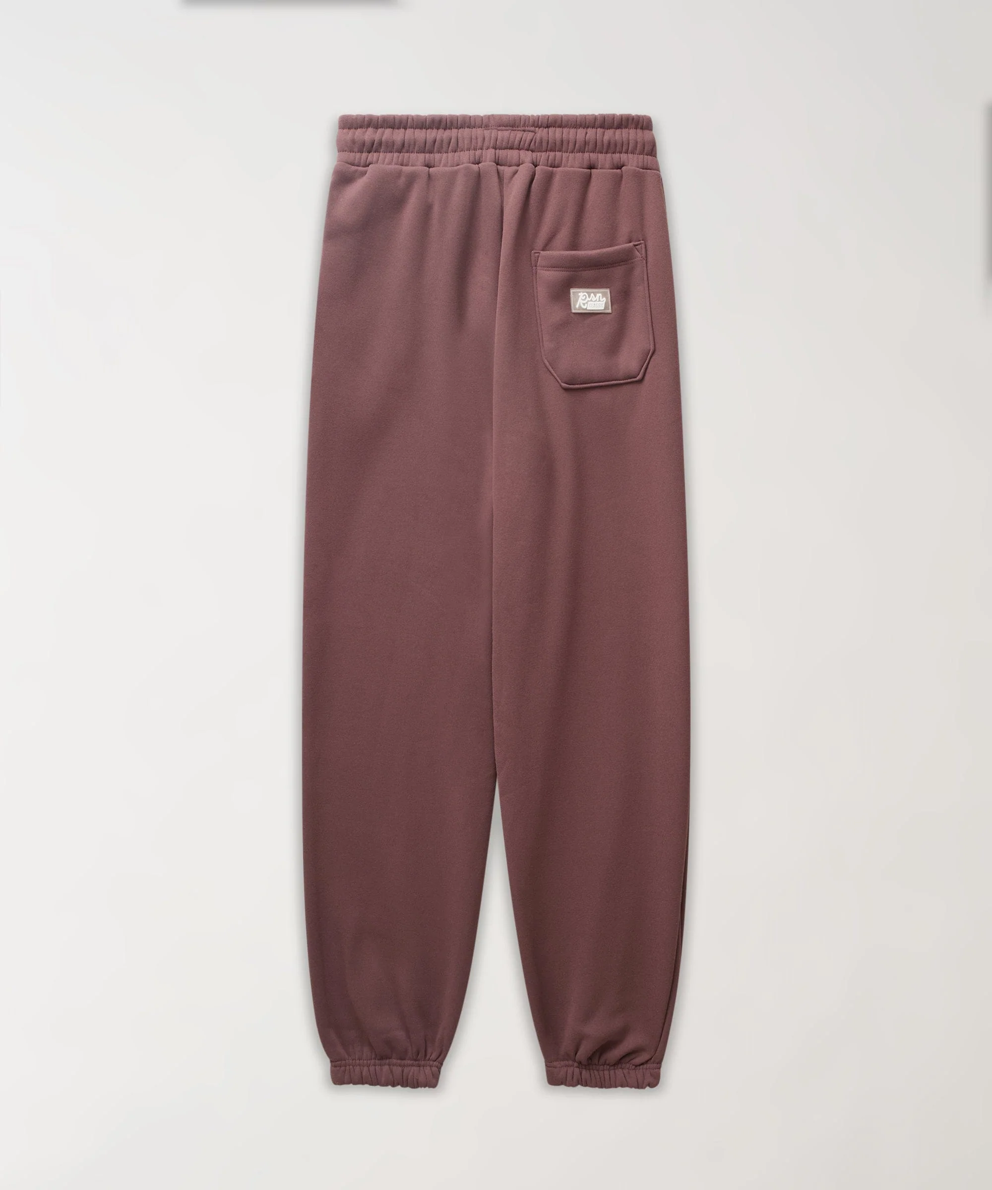 Essential Heavyweight Fleece Cinched Sweats - Brown - Image 3