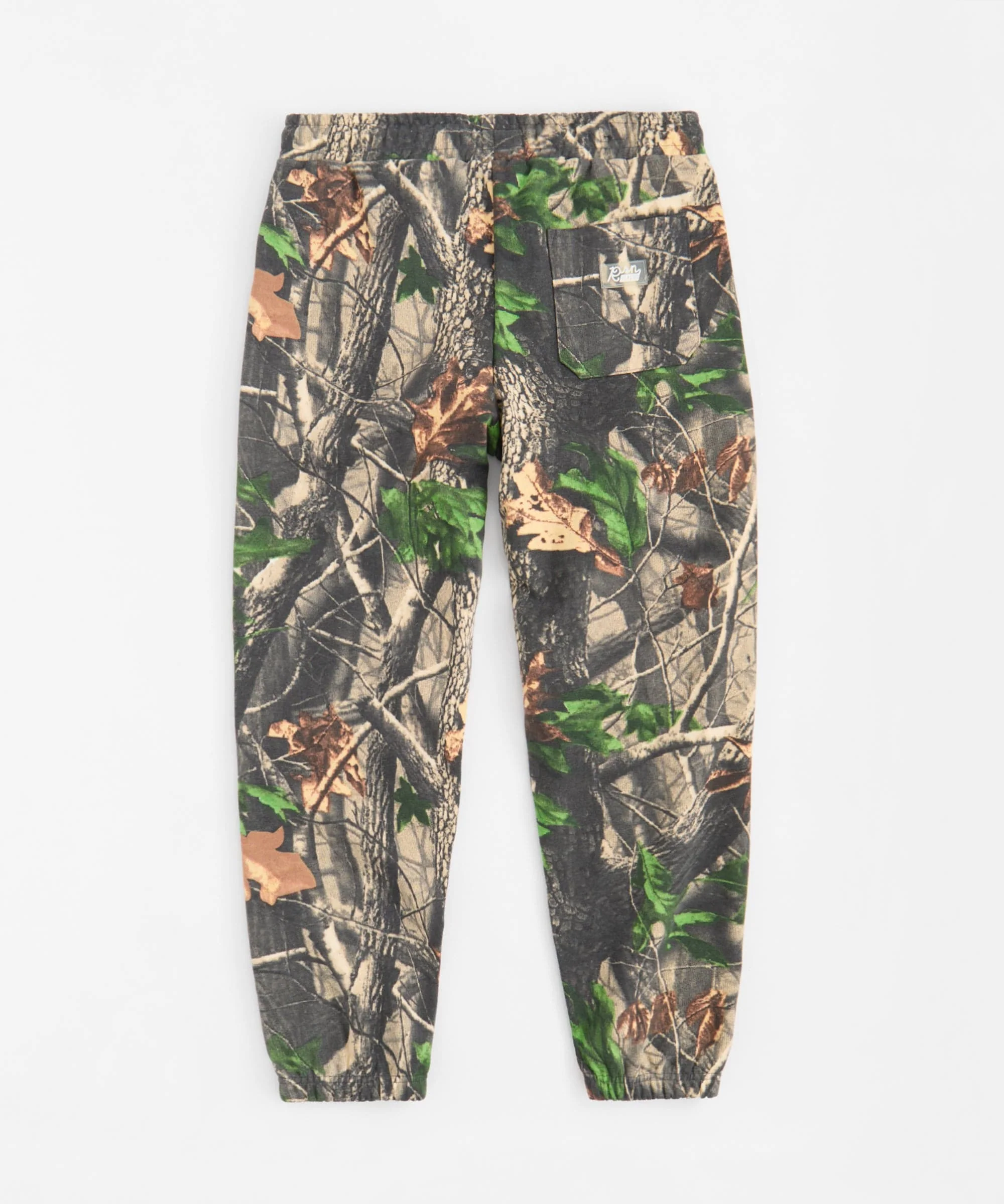 Essential Heavyweight Fleece Cinched Sweats - Dark Brown Tree - Image 3