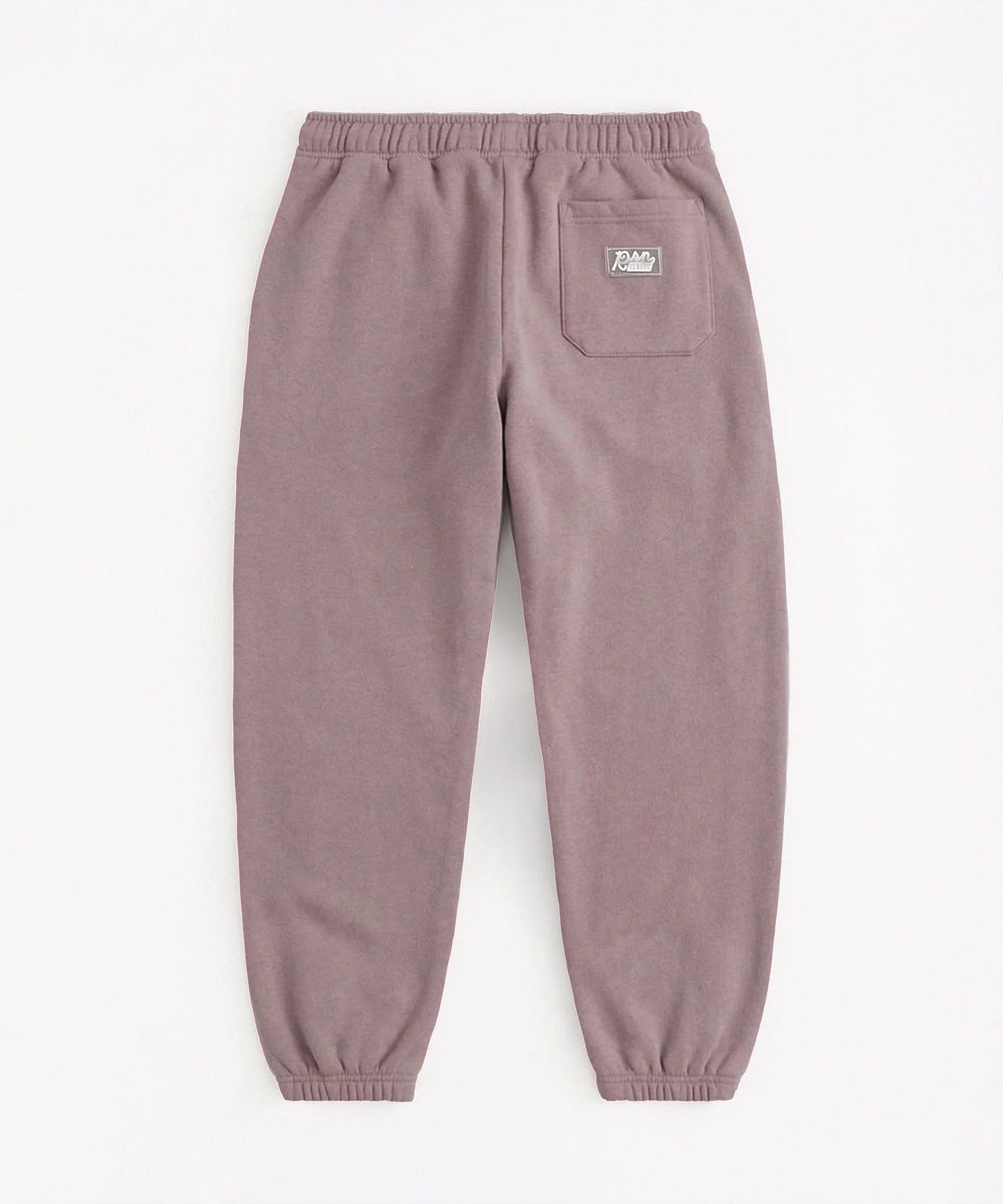 Essential Heavyweight Fleece Cinched Sweats - Mauve - Image 2