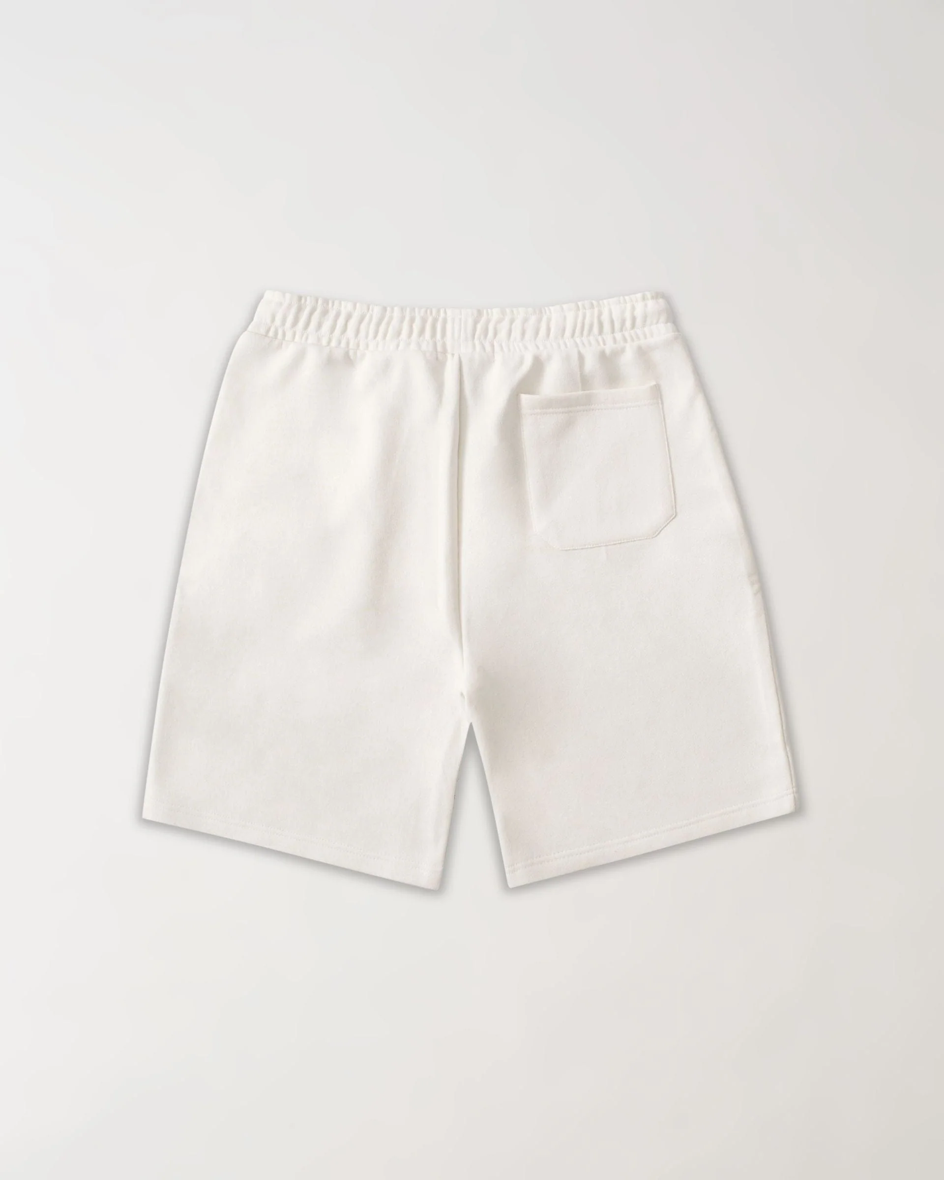 Football Fleece Applique Short - Cream - Image 3