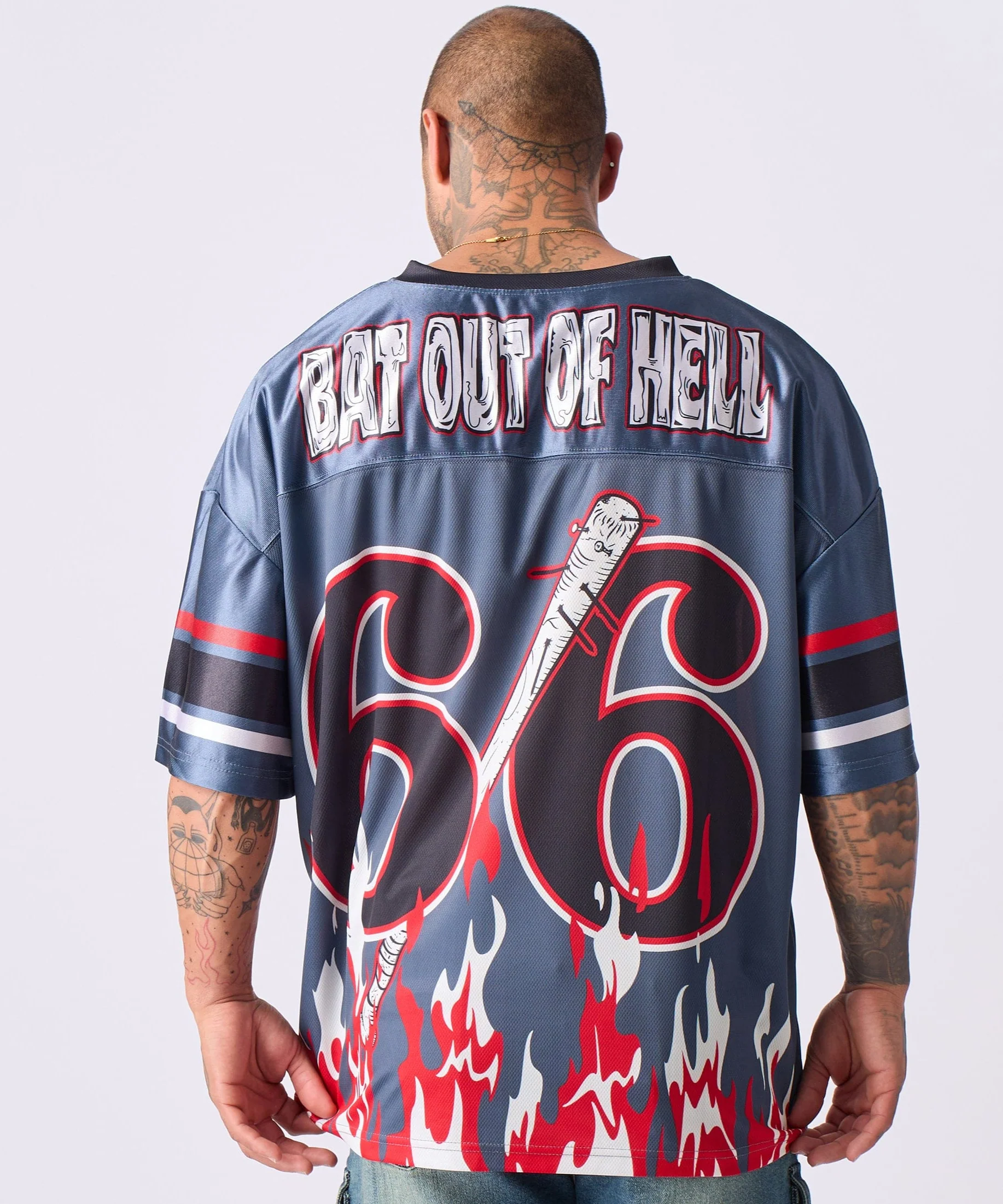 Football Jersey 66 - Grey - Image 5
