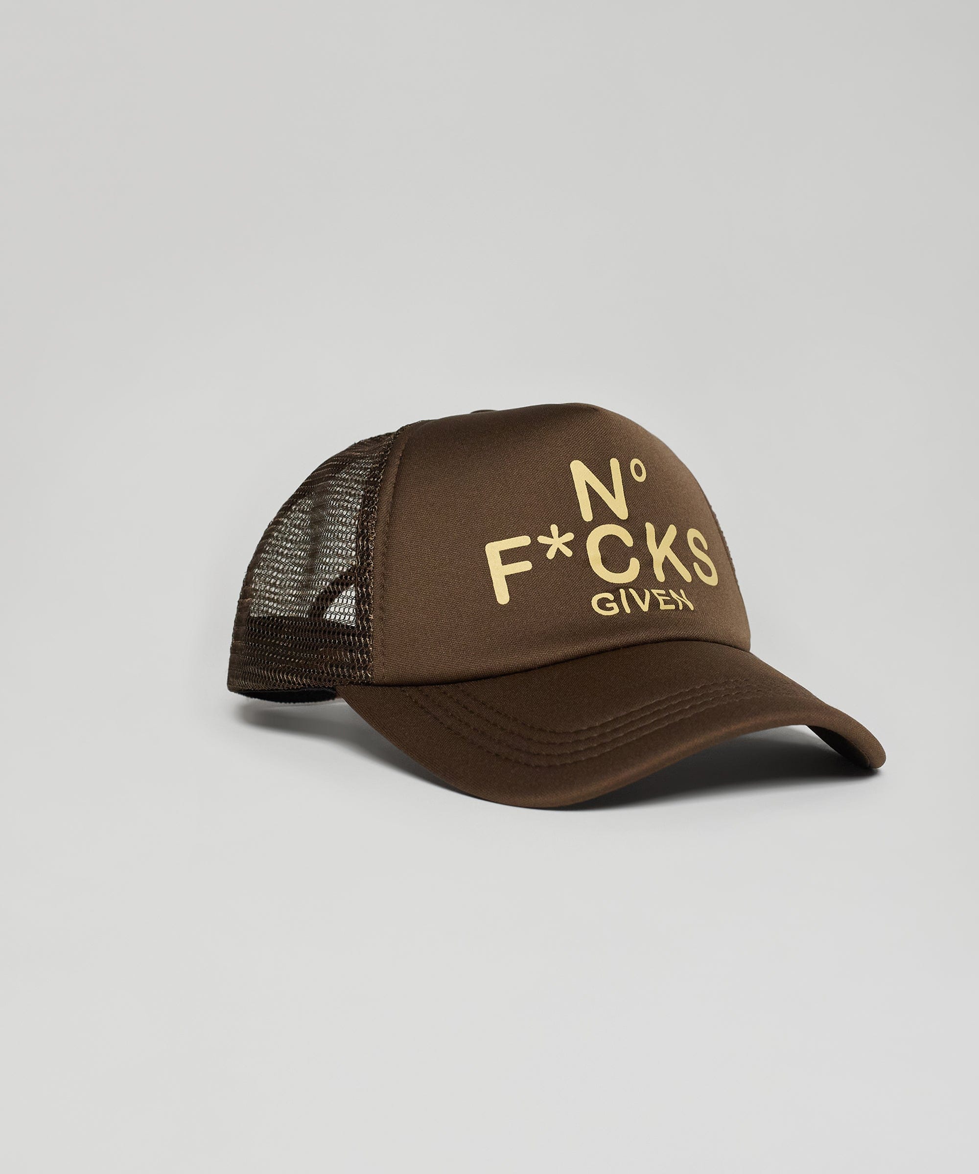 Given Print Trucker Hat - Brown - Image 2