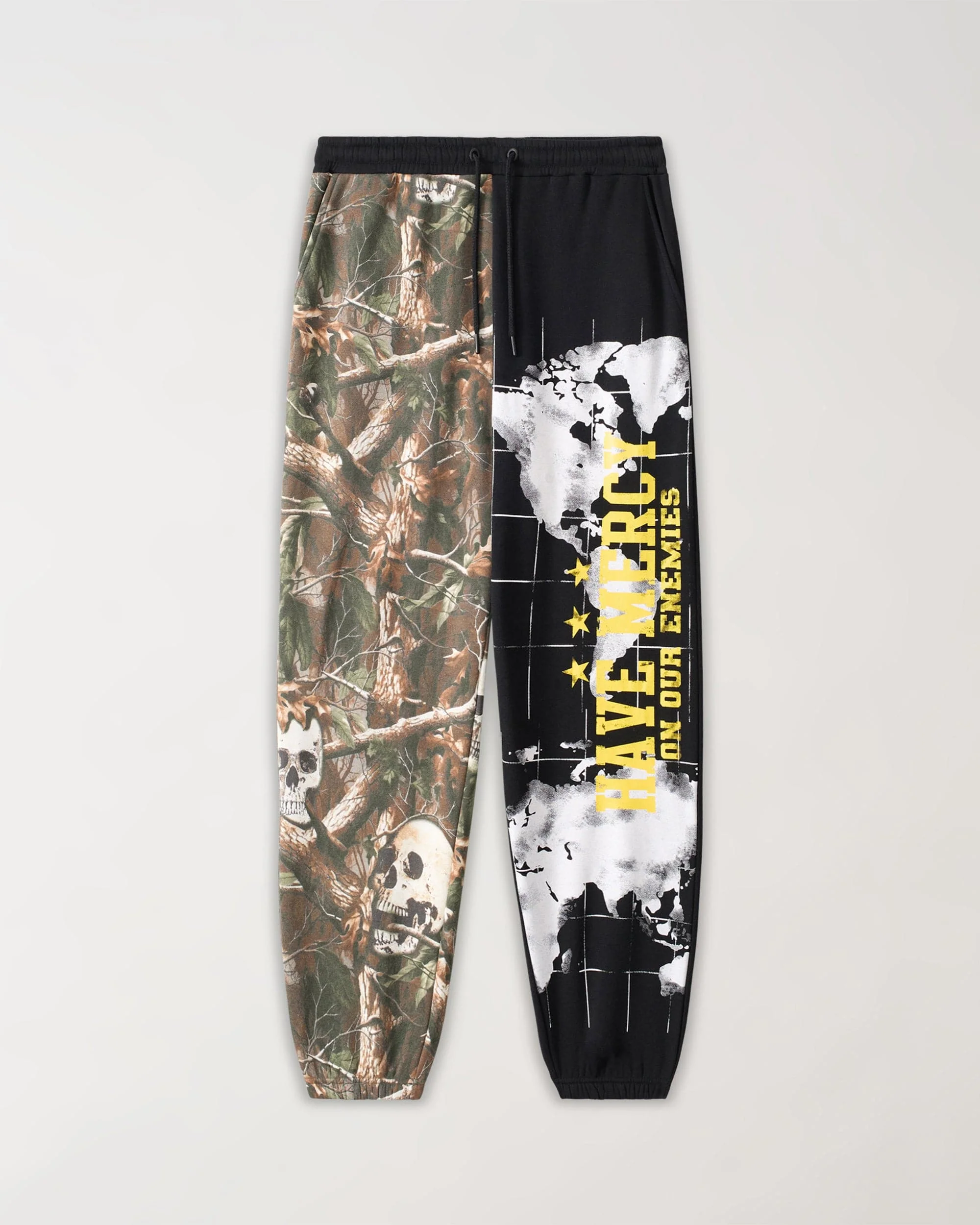 Have Mercy Fleece Sweats - Black