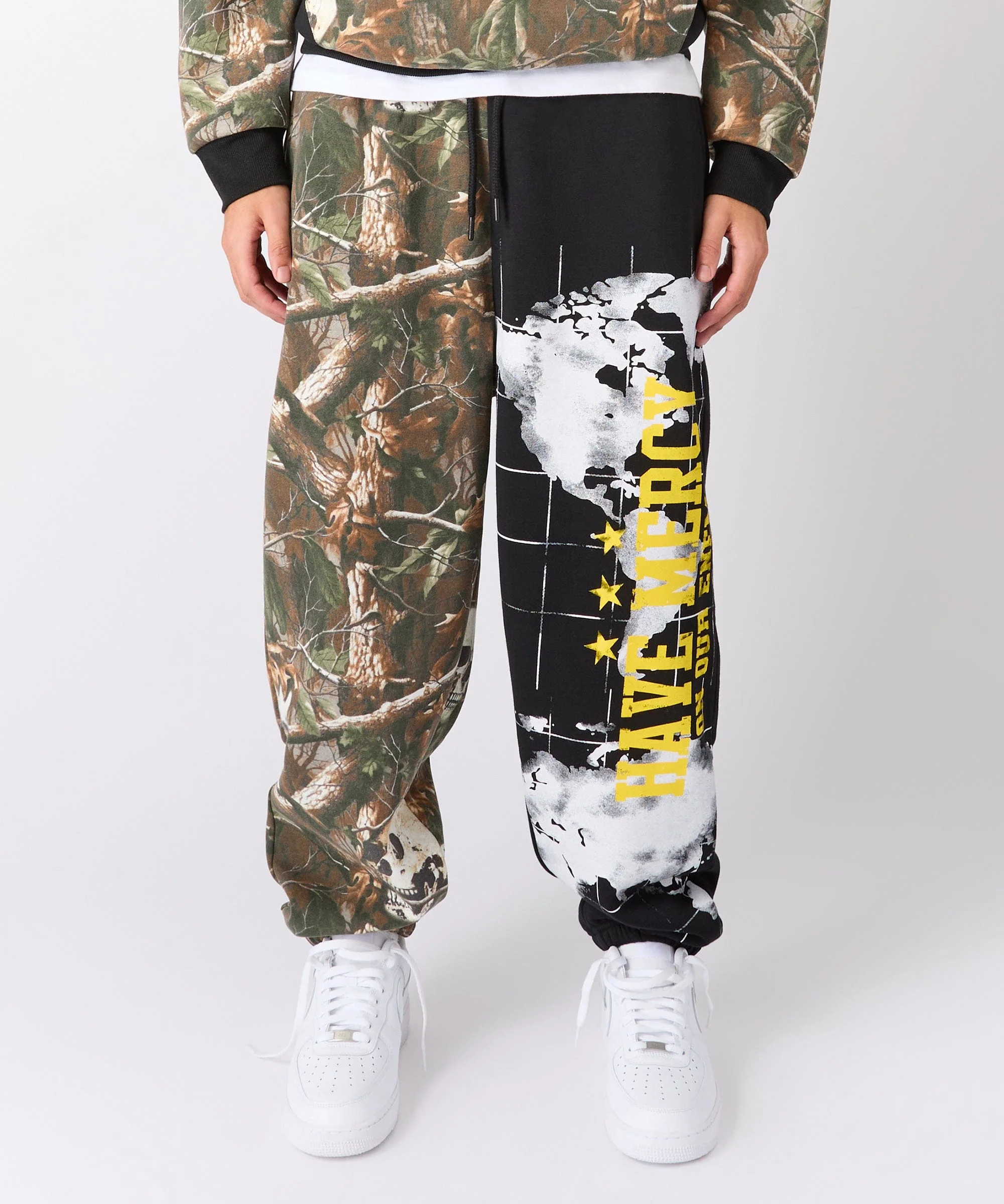 Have Mercy Fleece Sweats - Black - Image 2