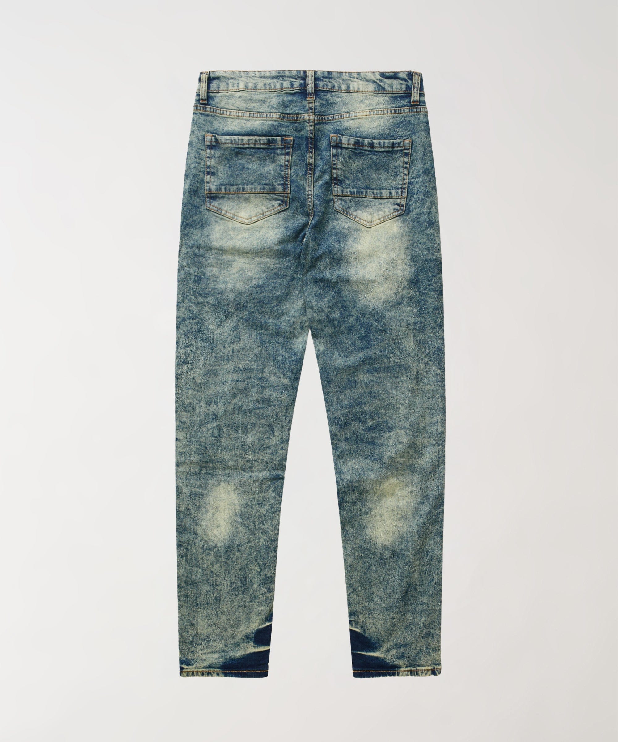 Hookey Distressed Denim Pants - Light Indigo - Image 2