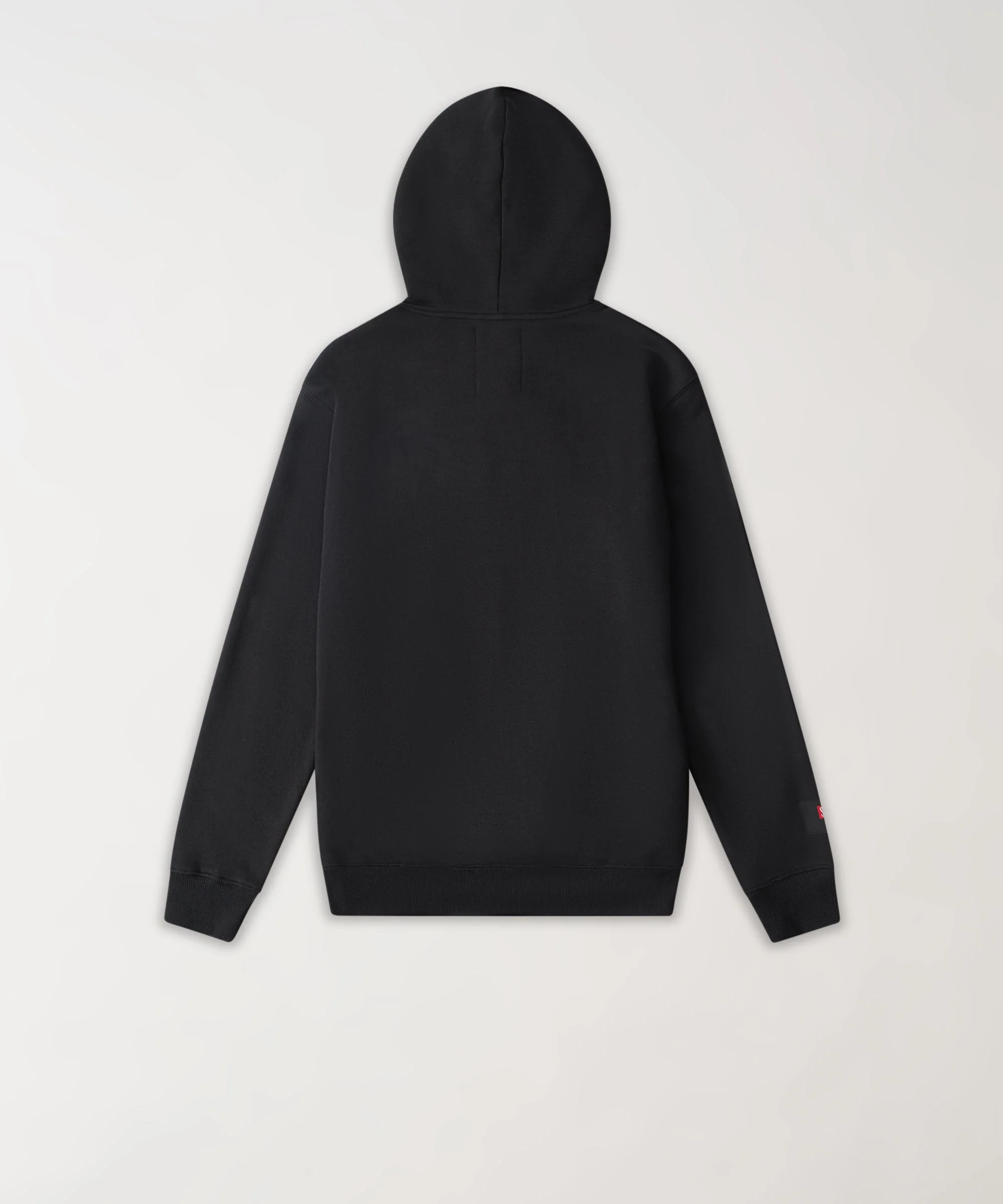 How High Oversized Front Print Hoodie - Black - Image 4