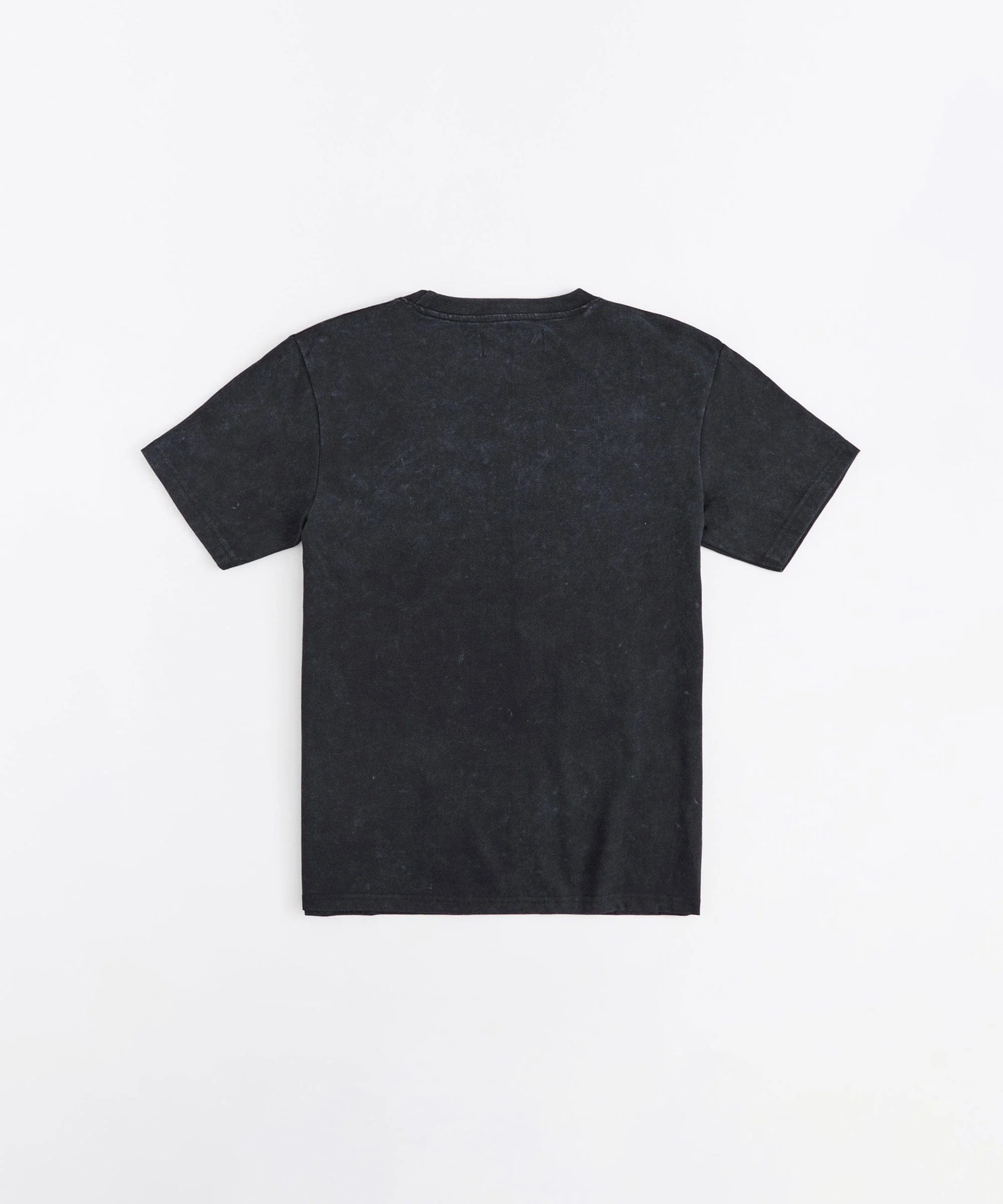 Hustle Harder Washed Short Sleeve Tee - Charcoal - Image 3