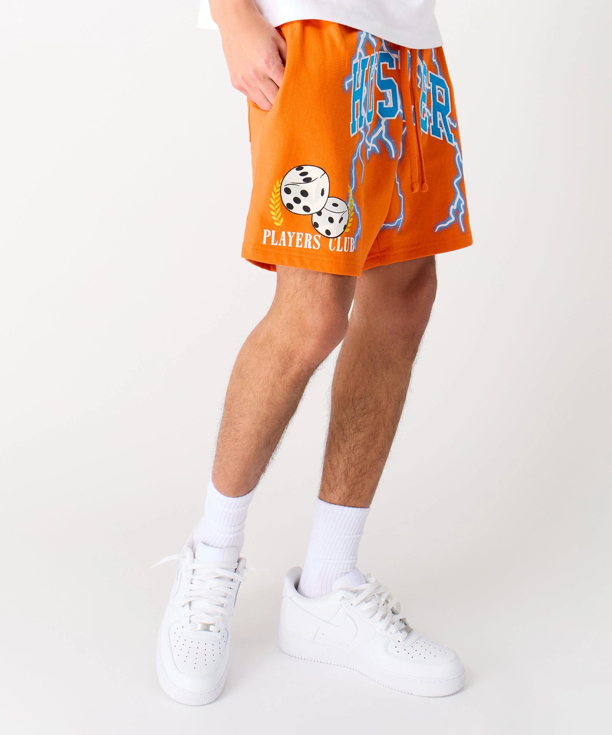 Hustler Players Club Short - Salmon - Image 7