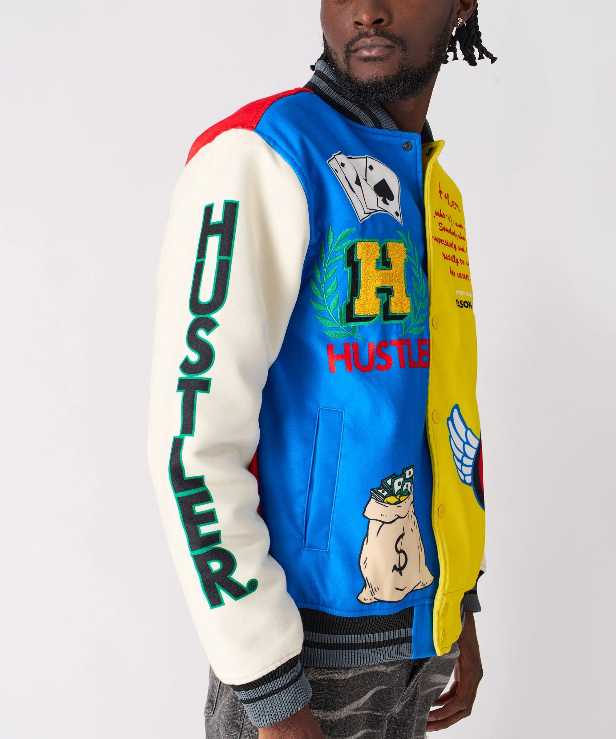 Hustler Varsity Jacket - Image 4