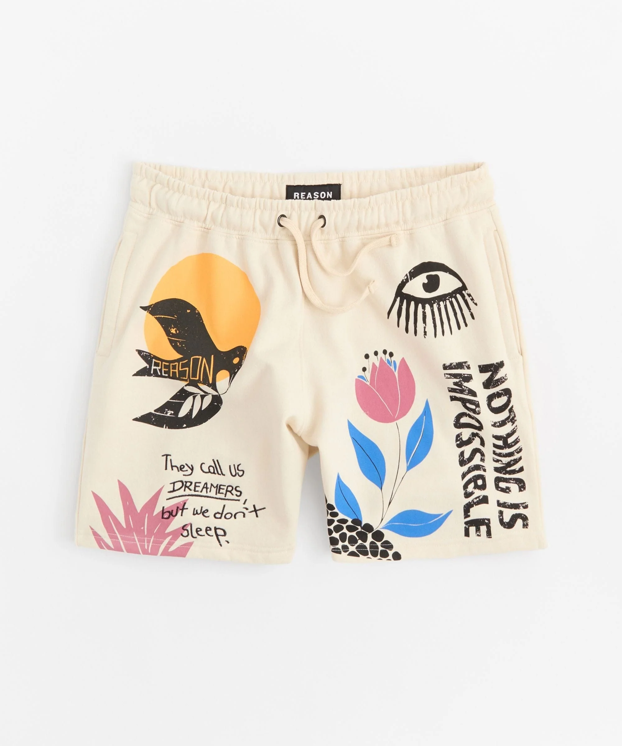 Impossible Embroidered Short - Tan - Image 4