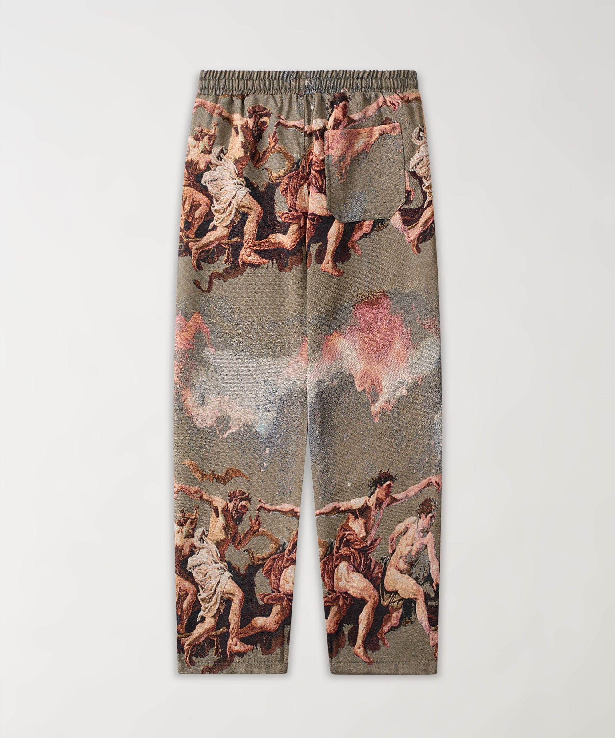 Jacquard Tapestry Wide Leg Sweats - Image 2
