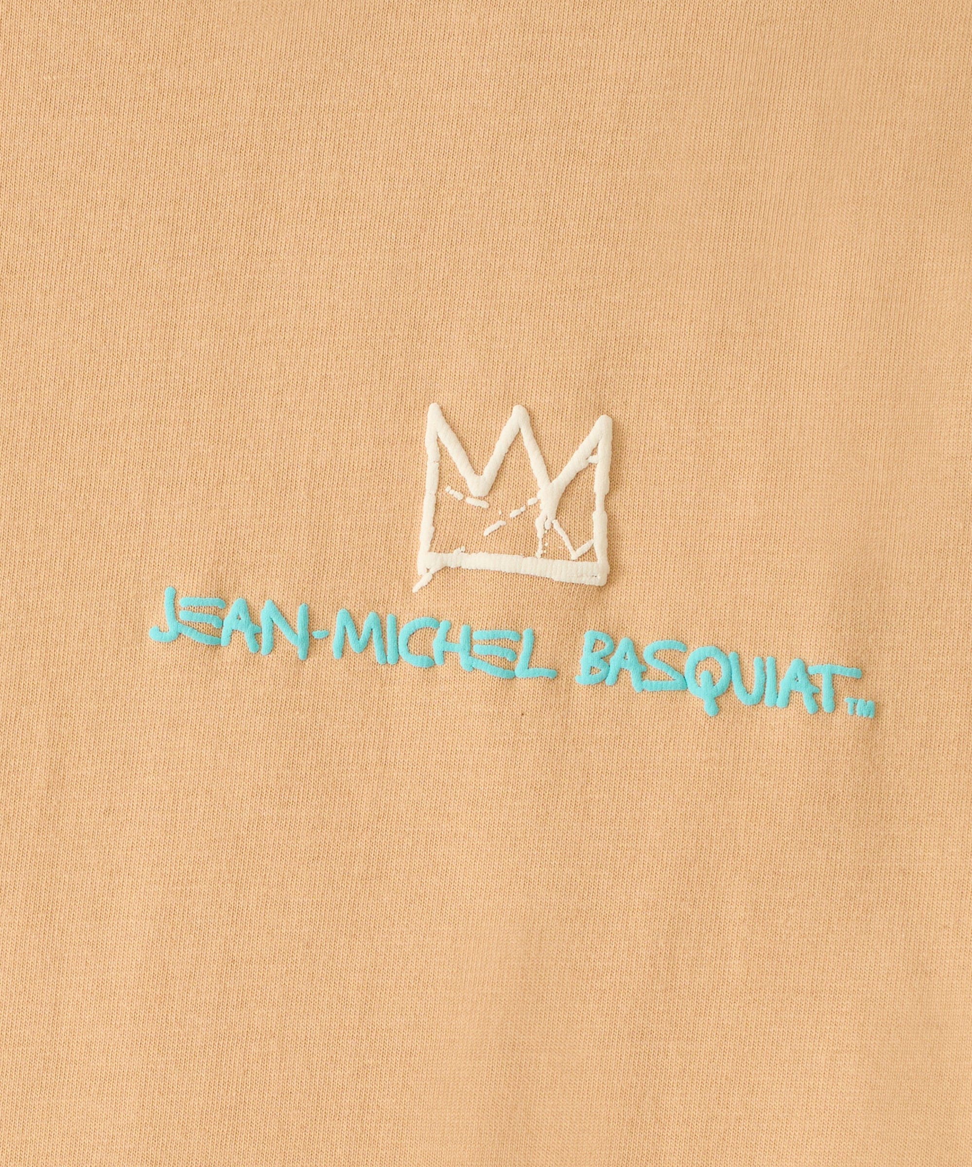 Kids Mini Basquiat Equals Pi Short Sleeve Tee - Khaki - Image 3