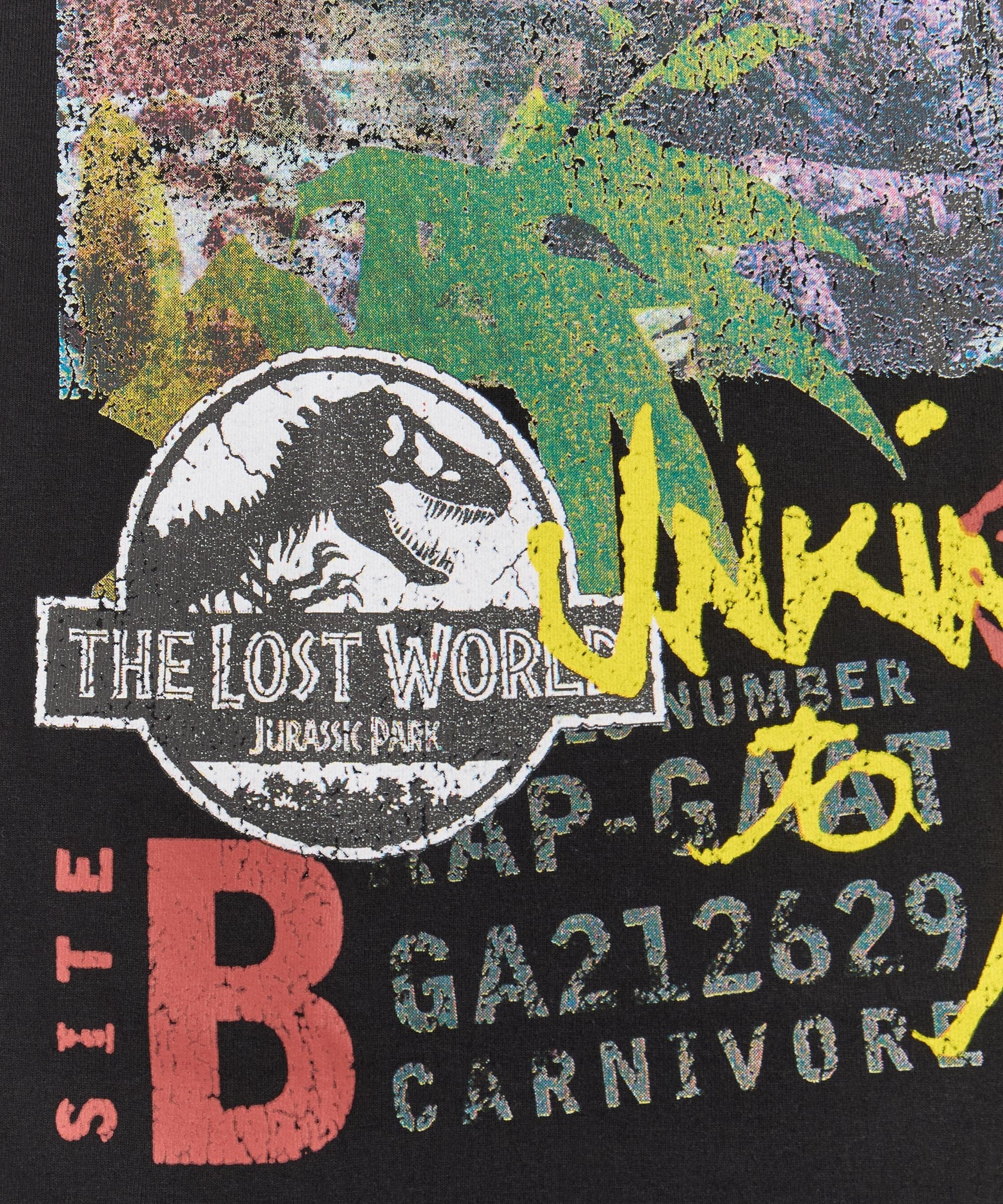 Jurassic Park Unkind To Mankind Short Sleeve Tee - Black - Image 3