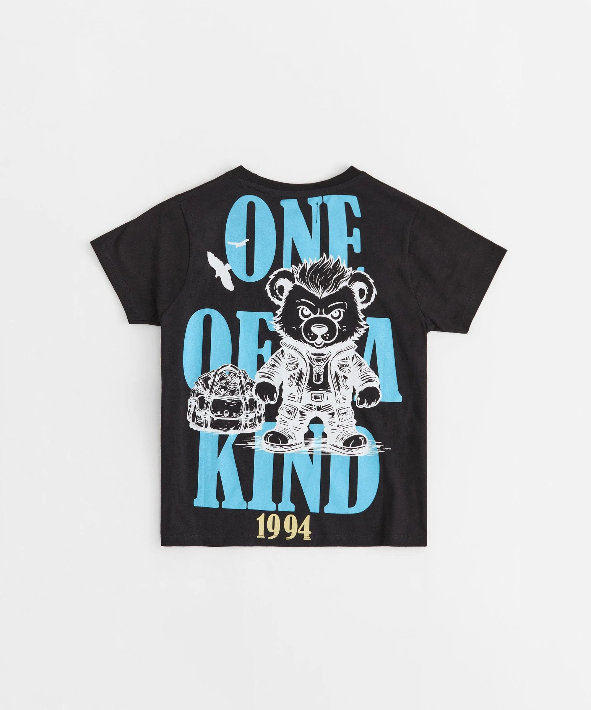 Kids Built Different Short Sleeve Tee - Black - Image 2
