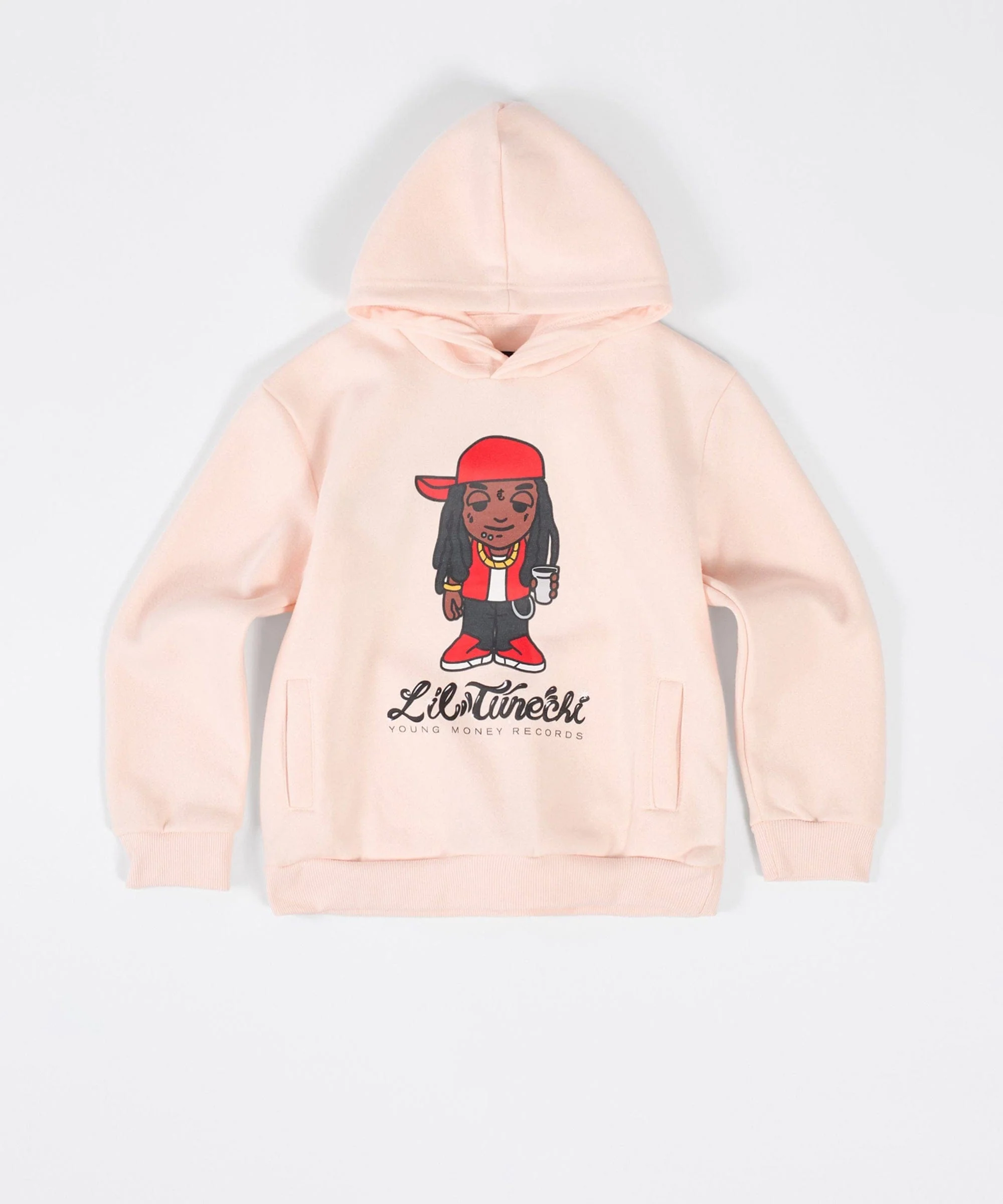 Kids Lil Wayne Tunechi Hoodie - Cream