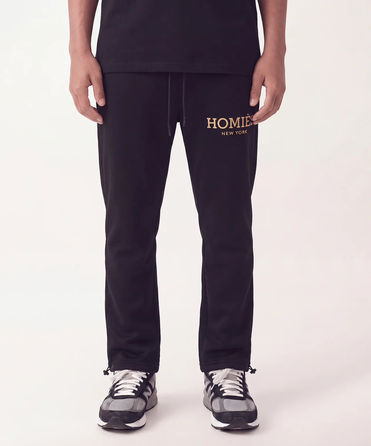 Kids Mini Homies Fleece Pants - Black - Image 3