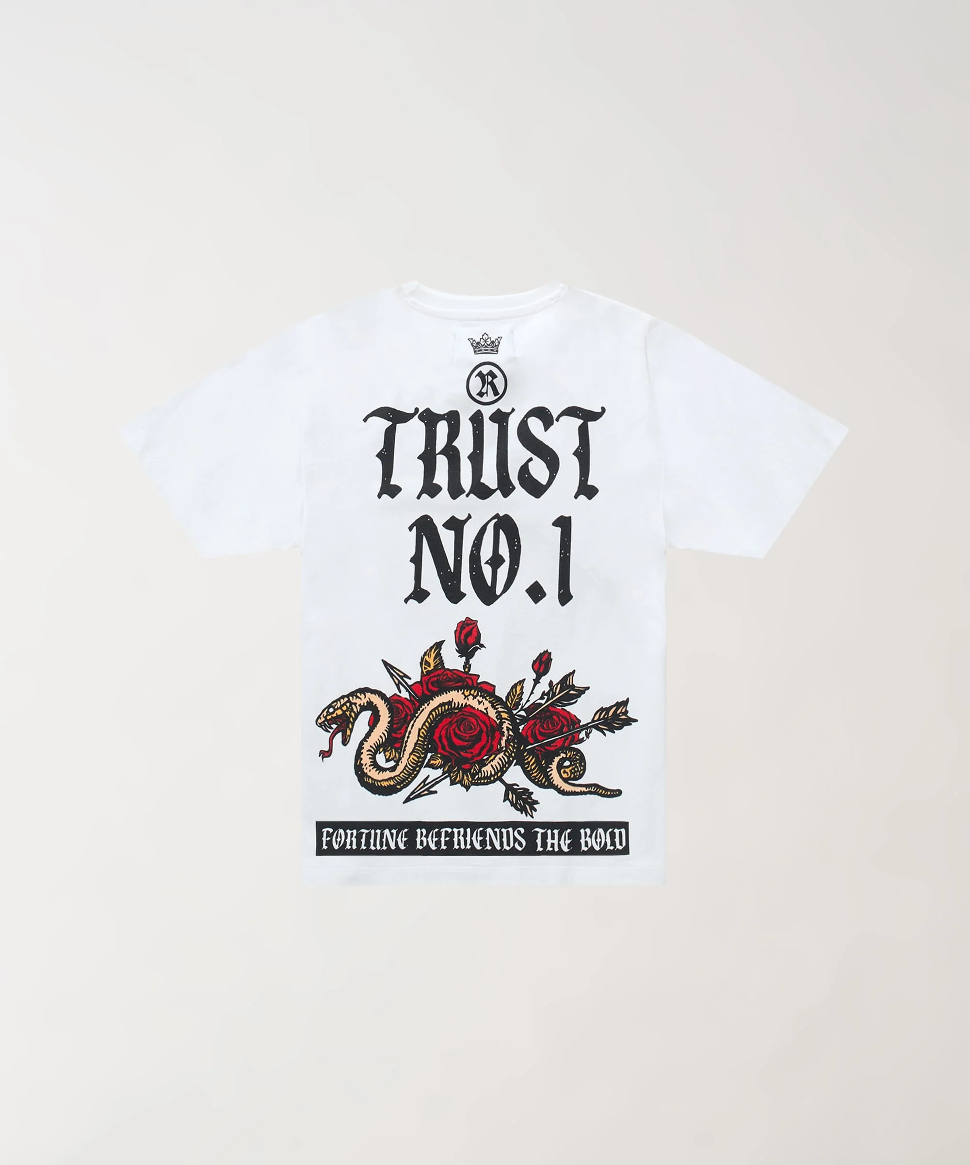 Kids Trust No. 1 Short Sleeve Tee - Cream - Image 2