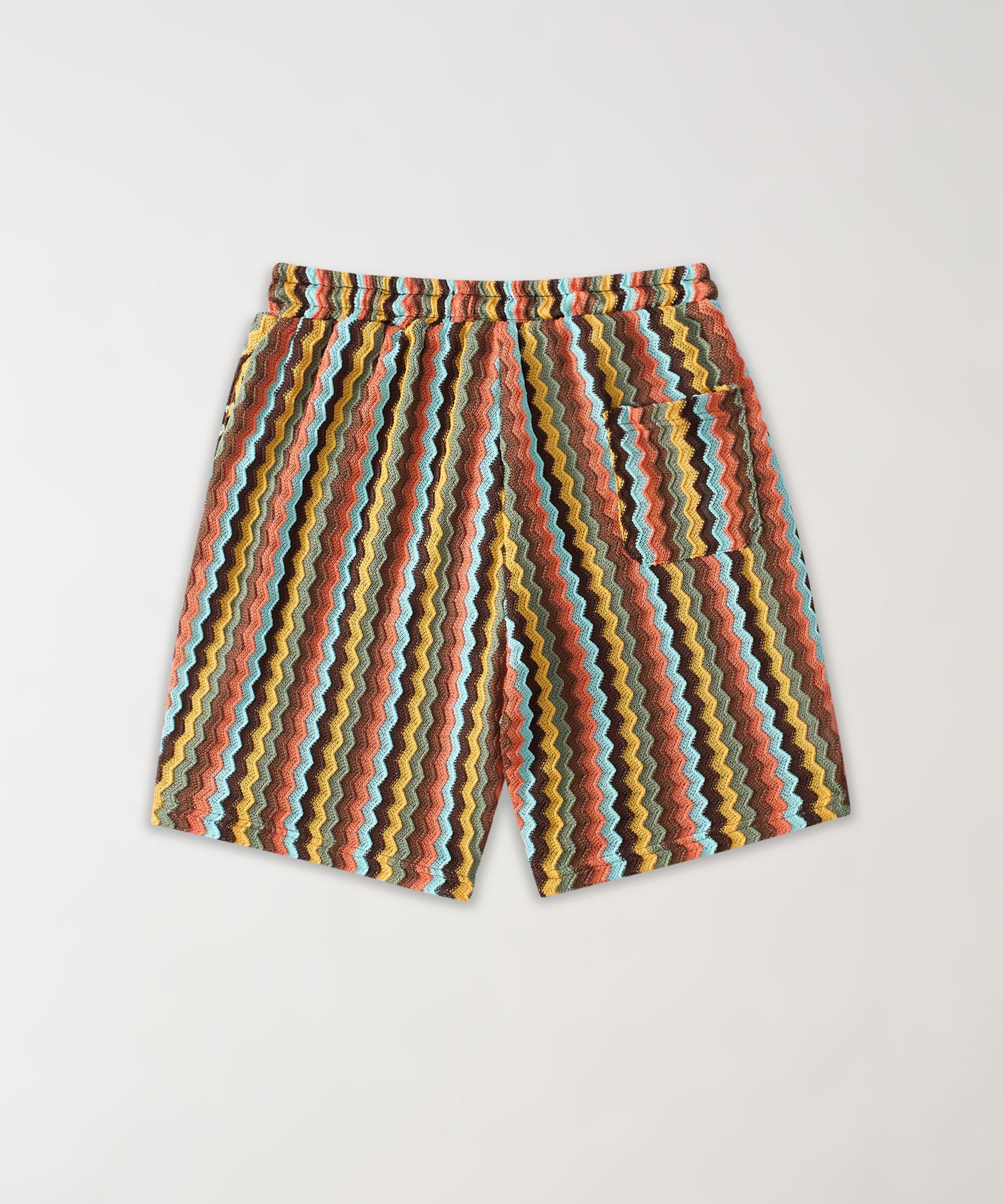 Knit Textured Shorts - Image 3