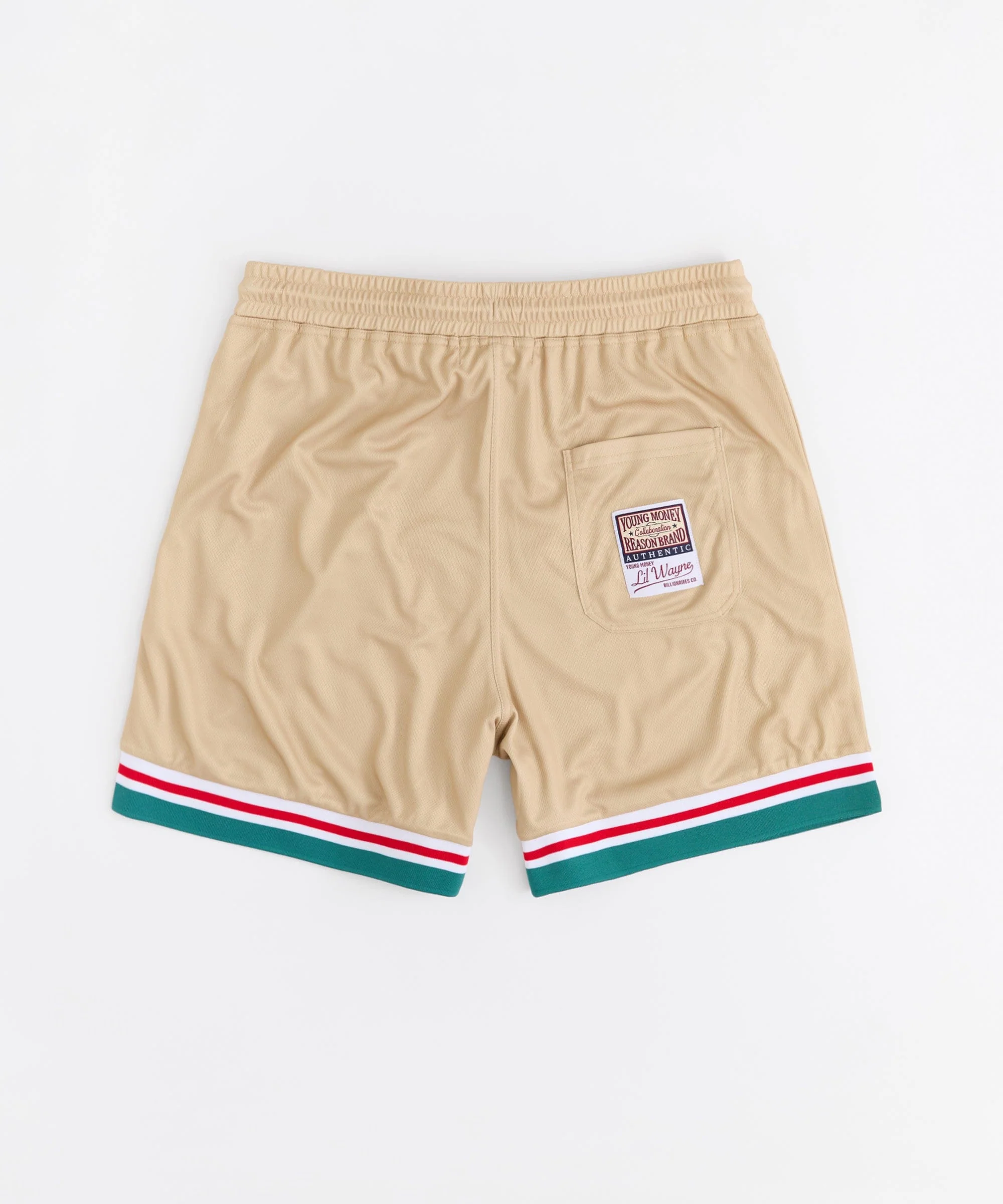 Lil Wayne Property Of Basketball Shorts - Khaki - Image 5