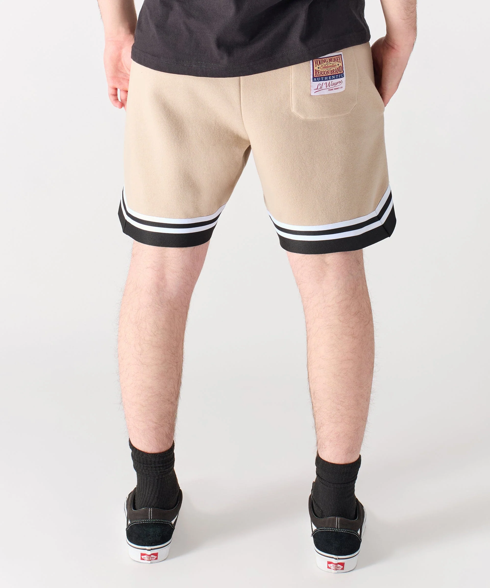 Lil Wayne Property Of Basketball Shorts - Khaki - Image 6