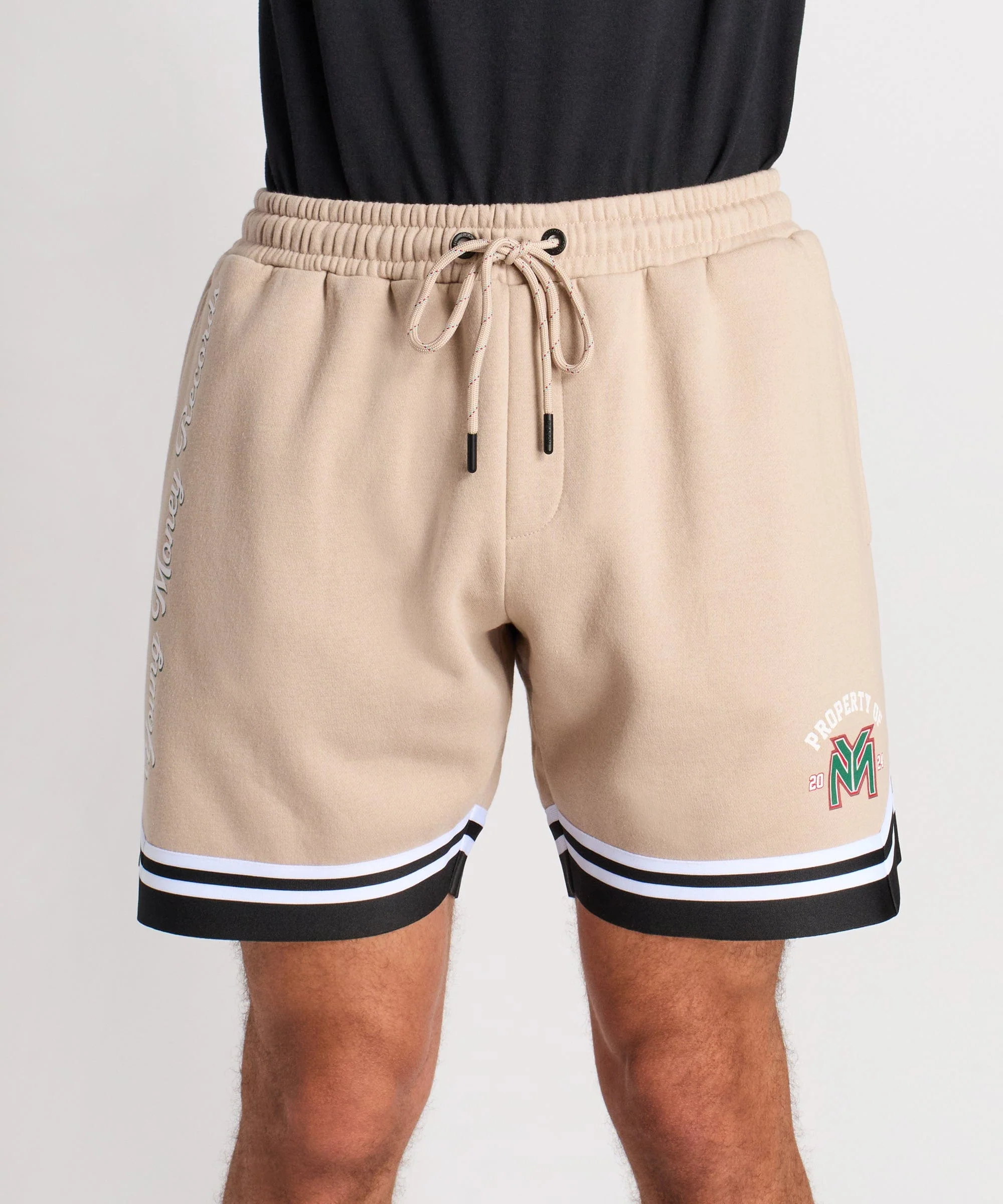 Lil Wayne Property Of Basketball Shorts - Khaki - Image 7