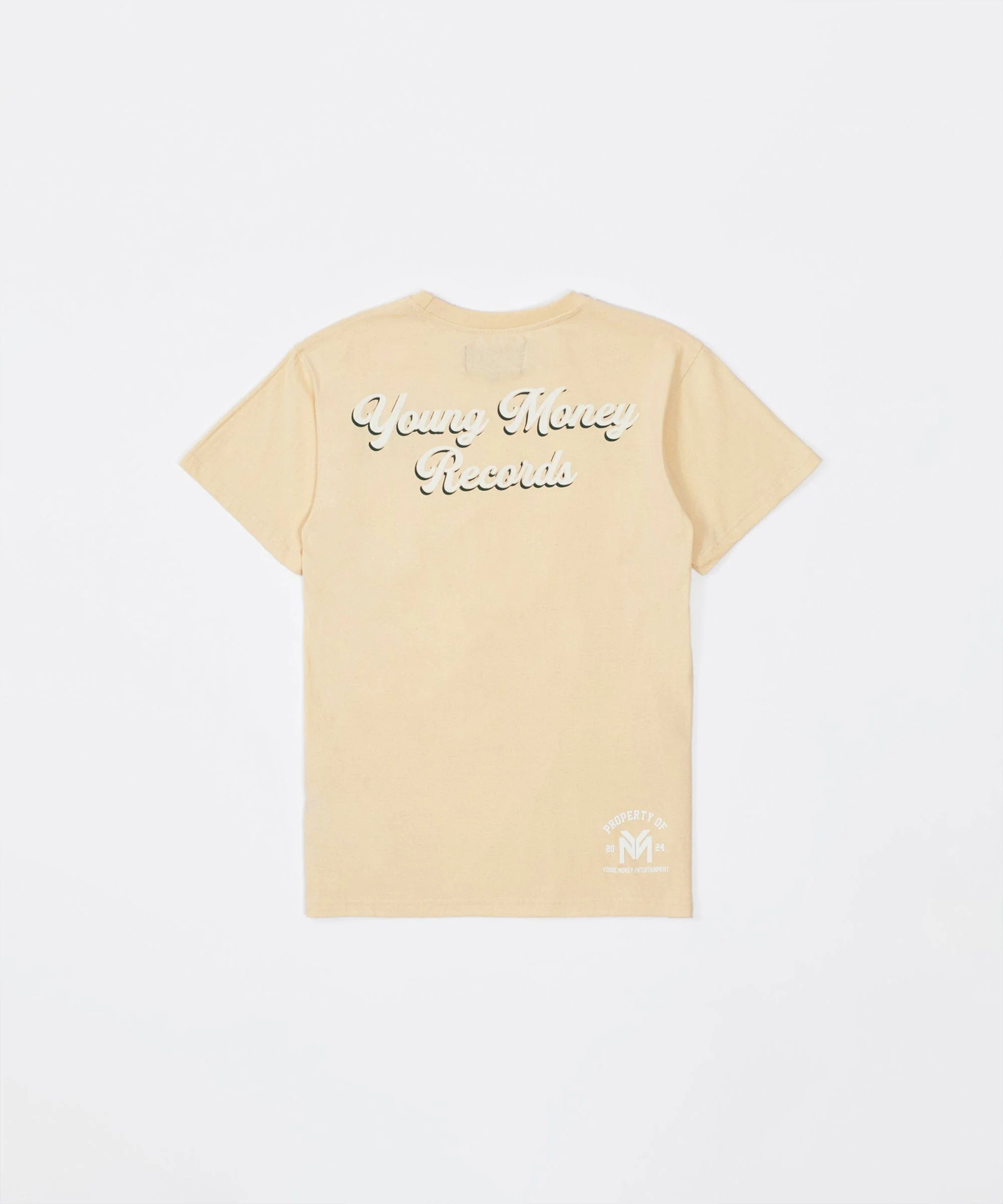 Lil Wayne Young Money Records Short Sleeve Tee  - Khaki - Image 4
