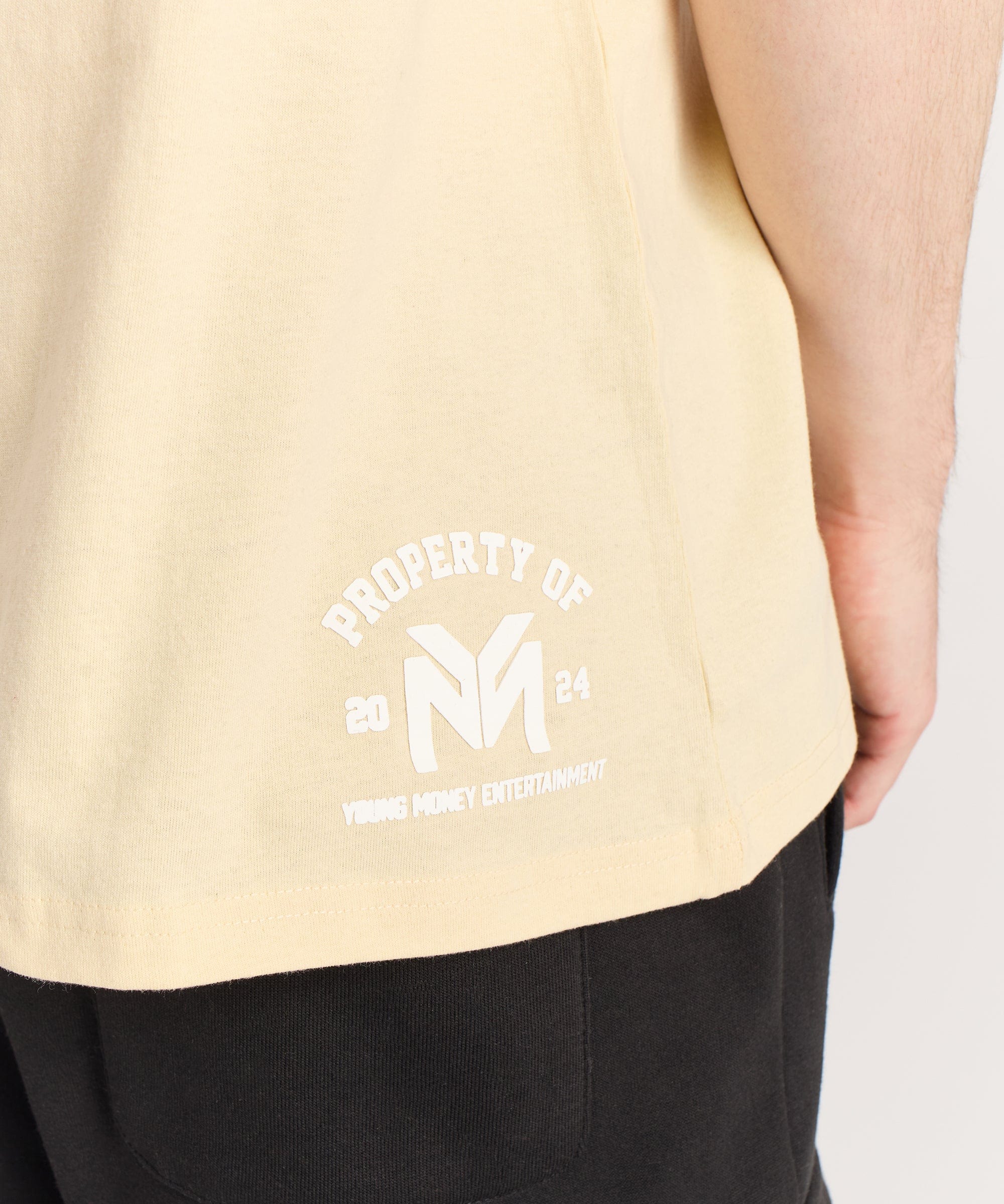 Lil Wayne Young Money Records Short Sleeve Tee  - Khaki - Image 5
