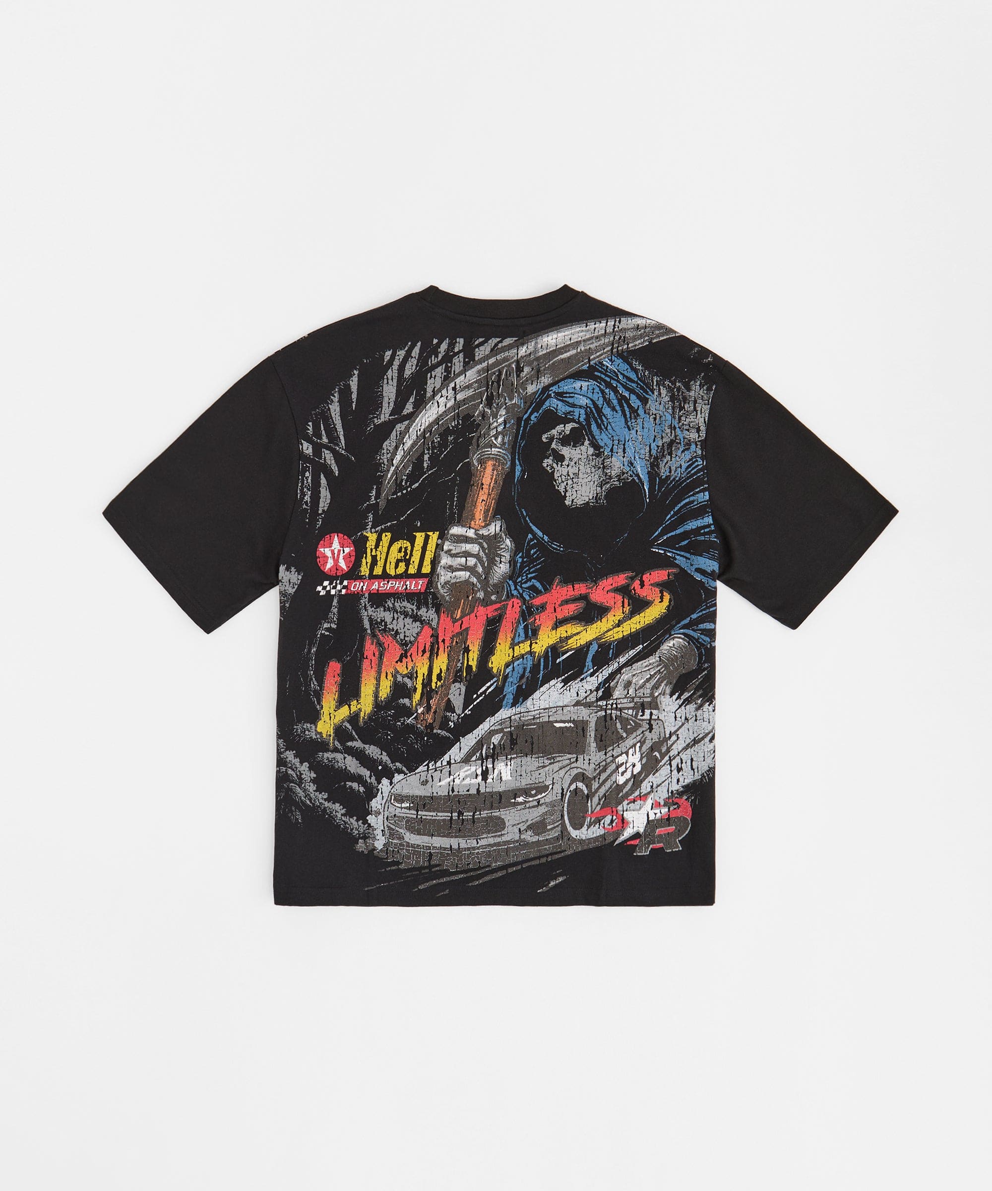 Limitless Racing Short Sleeve Tee - Black - Image 2