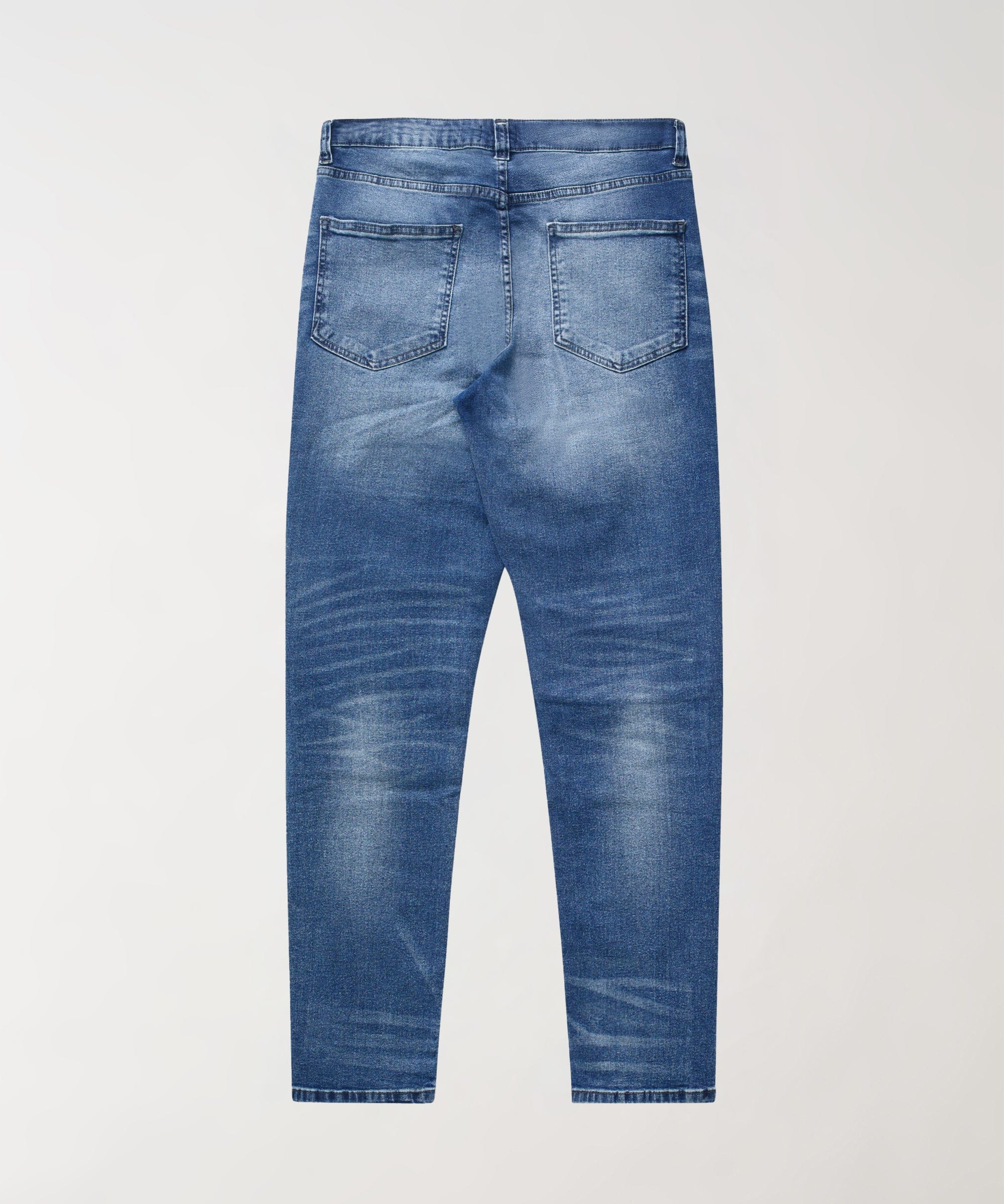 Rip And Repair Denim Jeans - Medium Indigo - Image 2