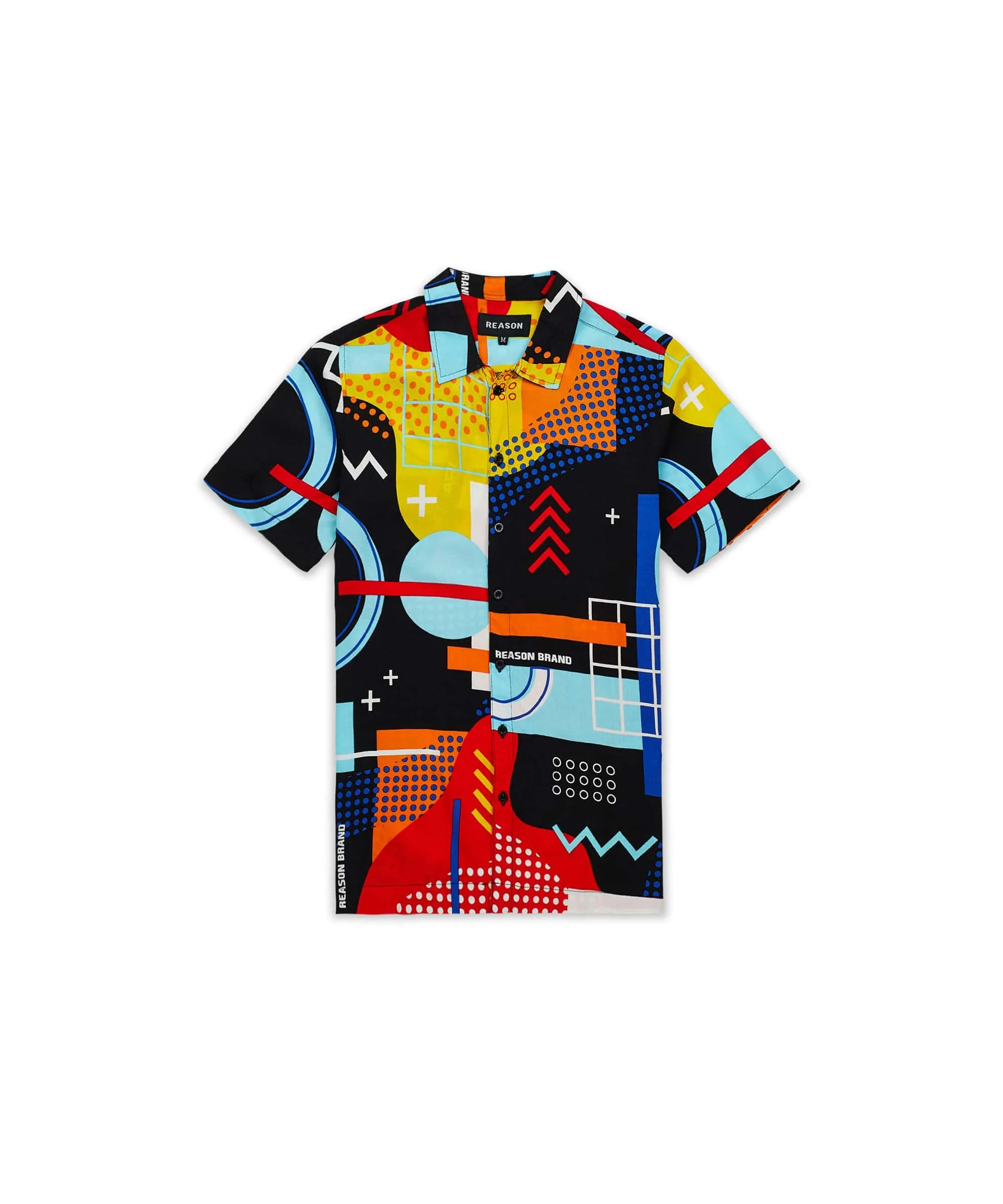 Messenger Allover Print Short Sleeve Shirt - Image 4