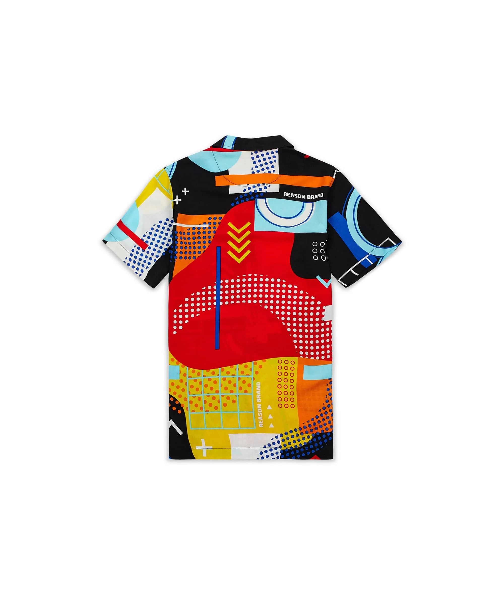 Messenger Allover Print Short Sleeve Shirt - Image 5